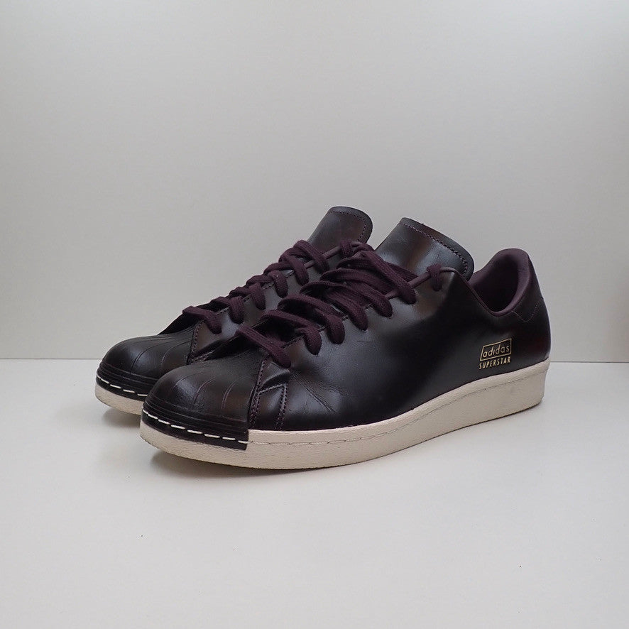 Adidas Superstar 80s Burgundy
