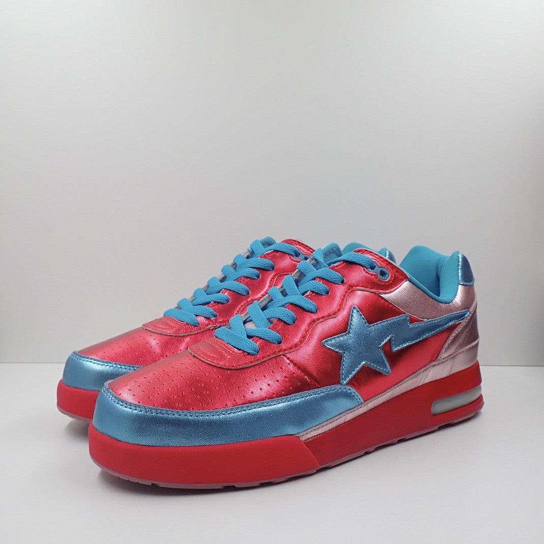 Bape Pharrell x Roadsta FS-034 Low Red Blue