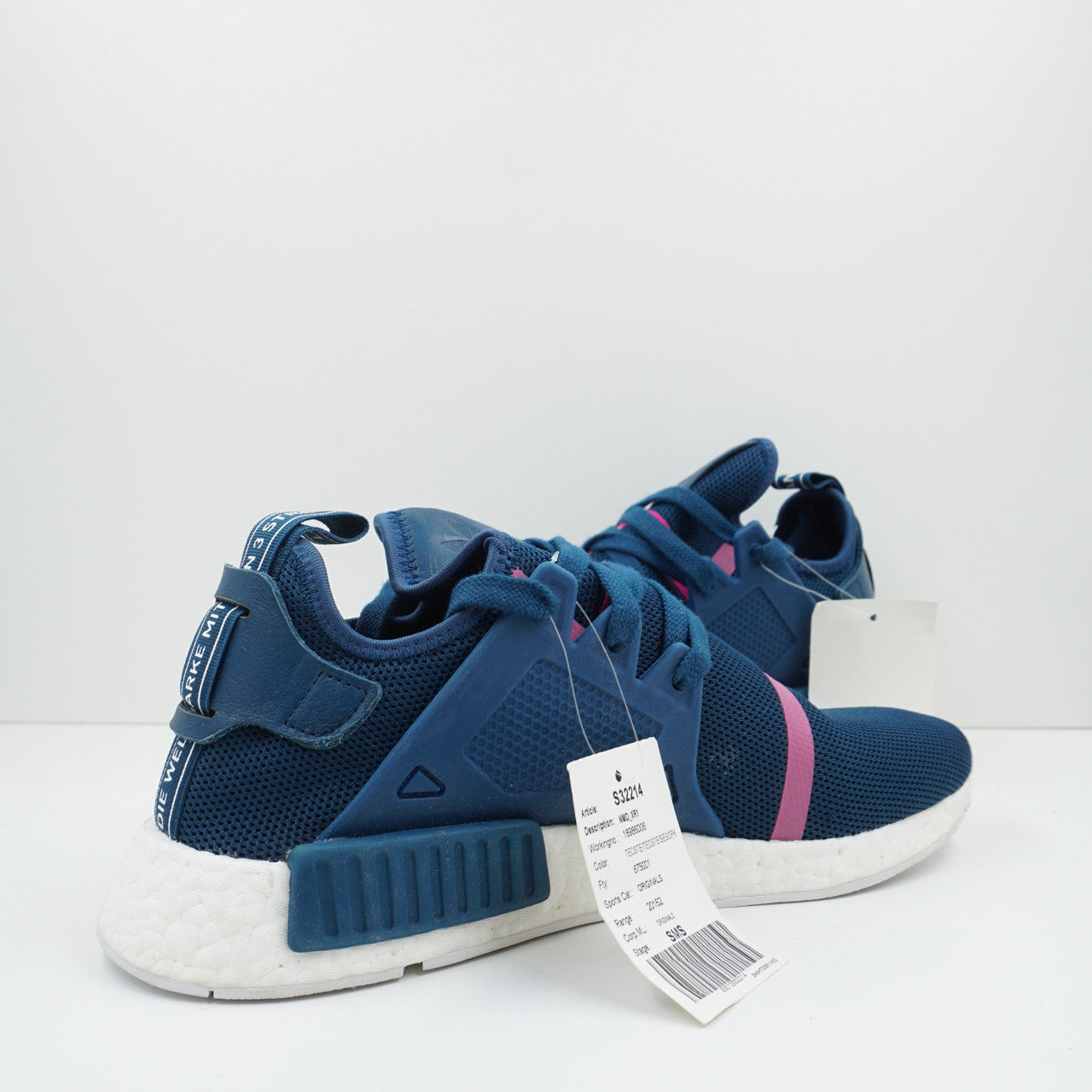 Adidas NMD XR1 Blue Pink Sample