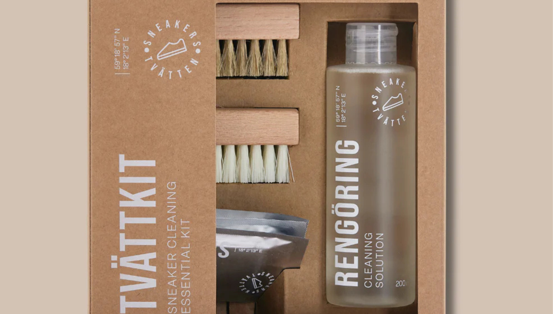 Sneakerstvätten Essential Kit: Best Eco-Friendly Sneaker Cleaning Kit for All Materials