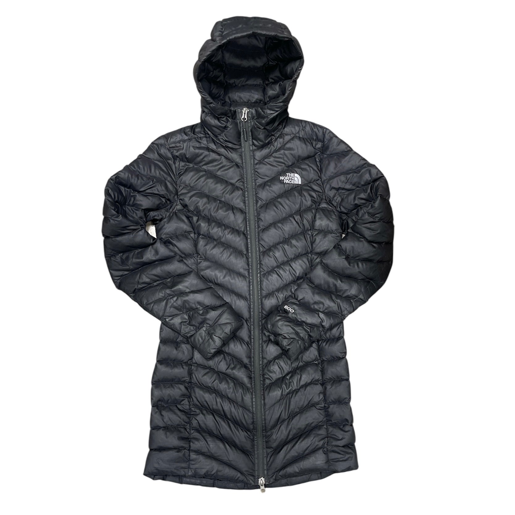 The North Face Huila Black Long Down Jacket (W)