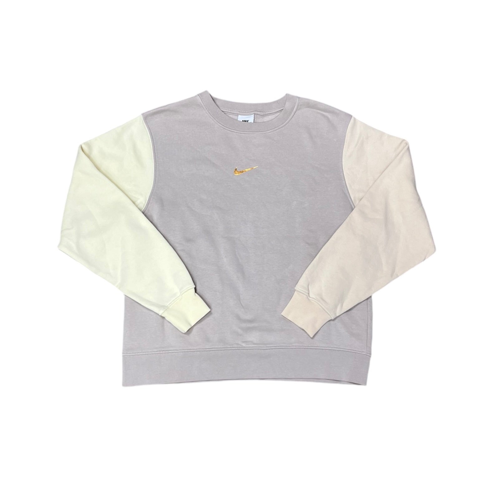 Nike Swoosh Beige Sweatshirt (W)