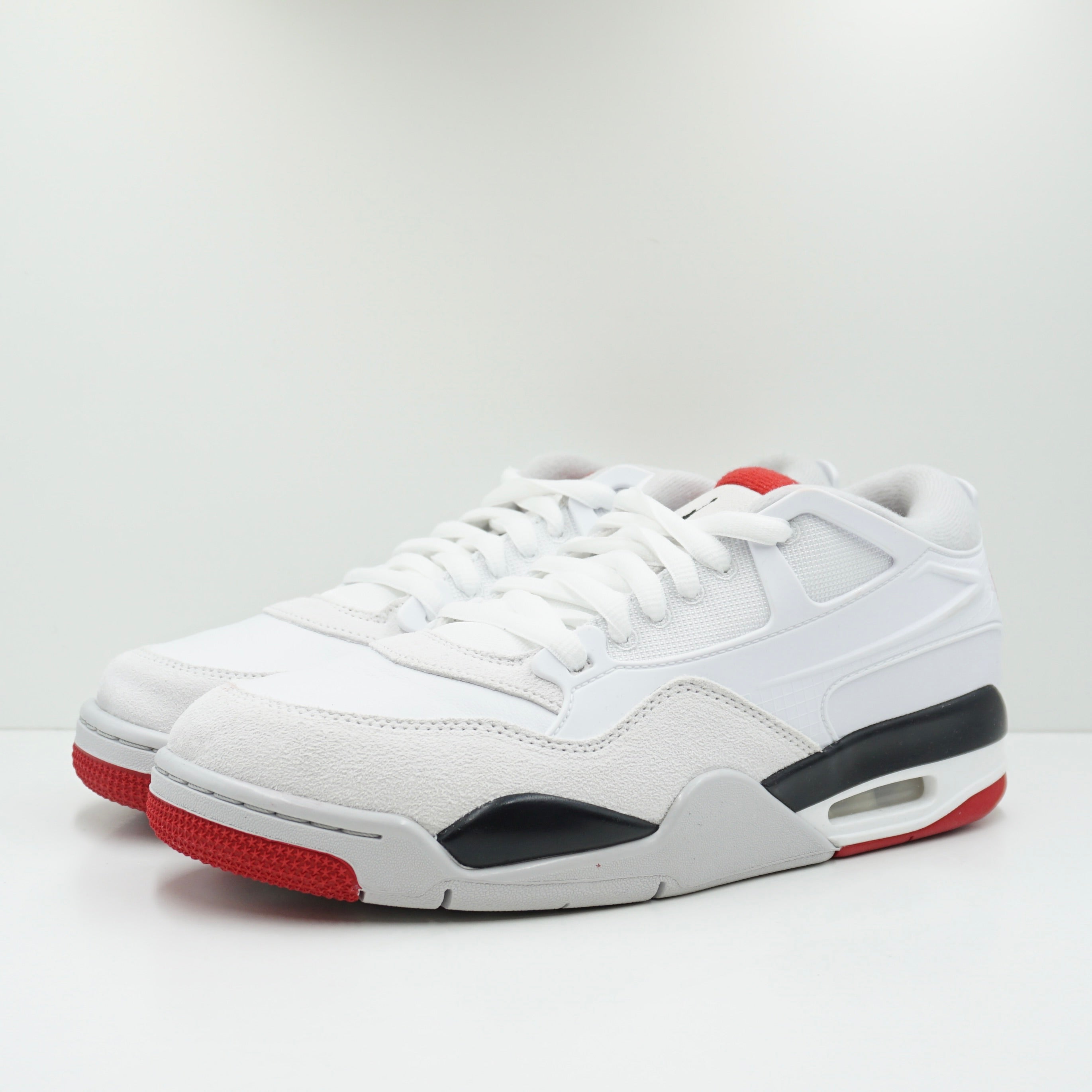 Jordan 4 RM White Fire Red