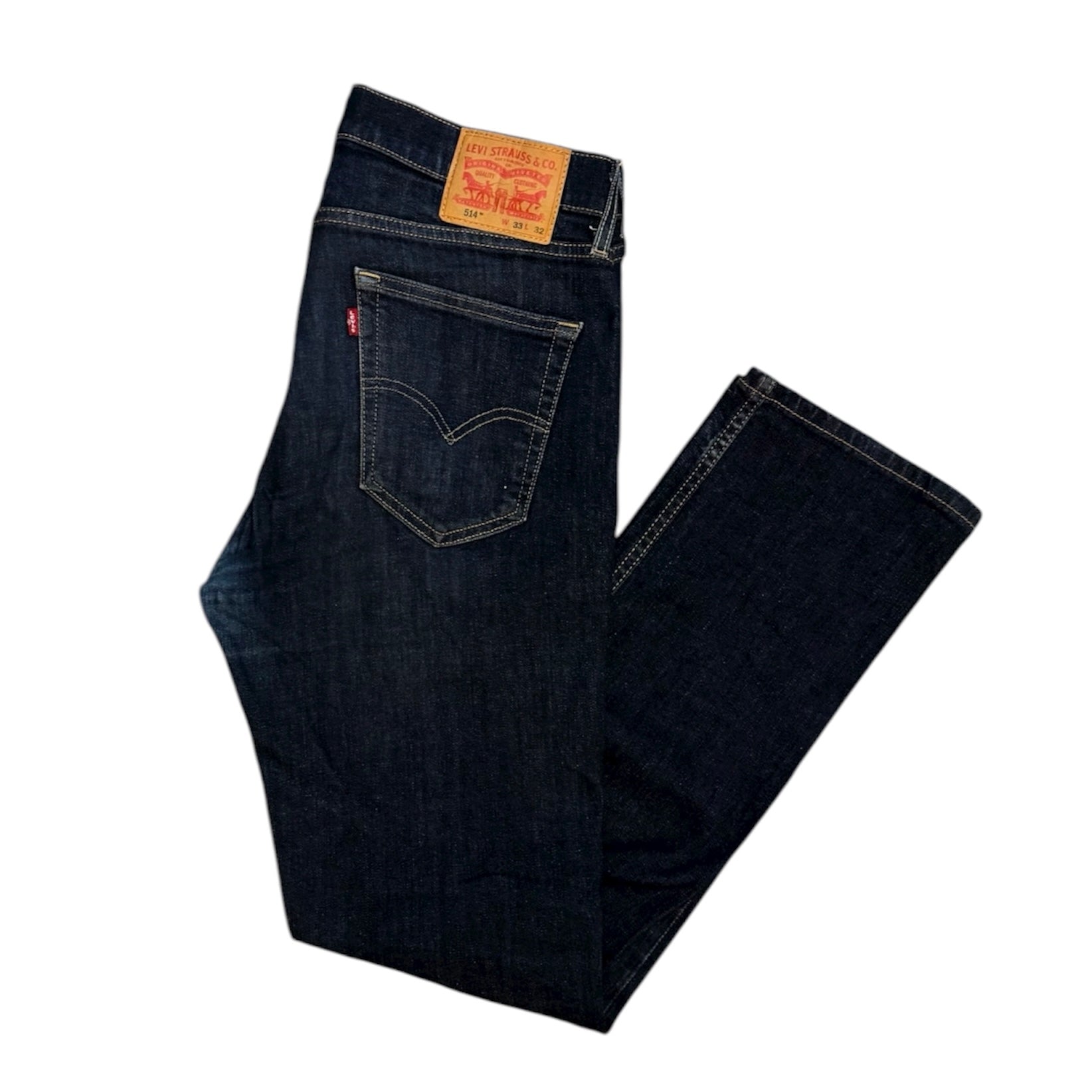 Levis 514 Dark Blue Jeans
