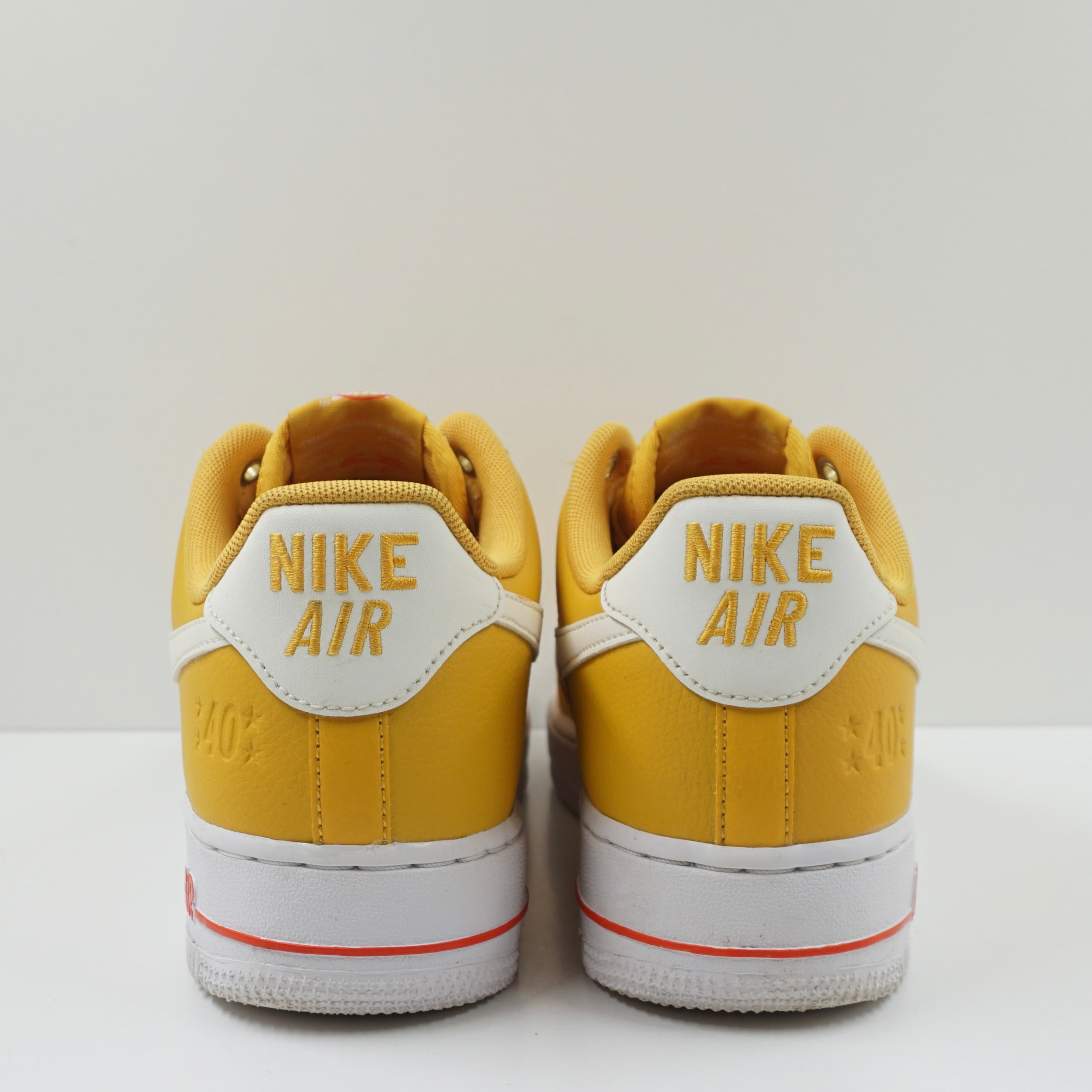 Nike Air Force 1 Low '07 SE 40th Anniversary Yellow Ochre Mini Swoosh (W)