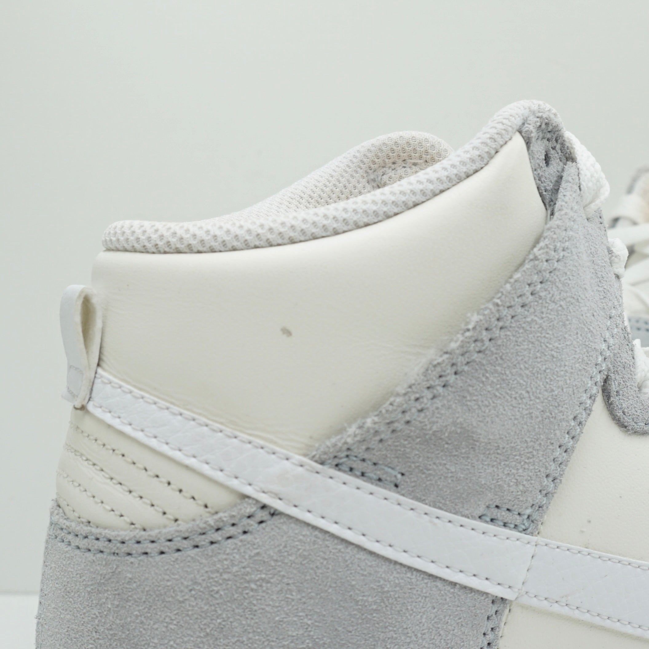 Nike Dunk High Retro Sail Pure Platinum Black White