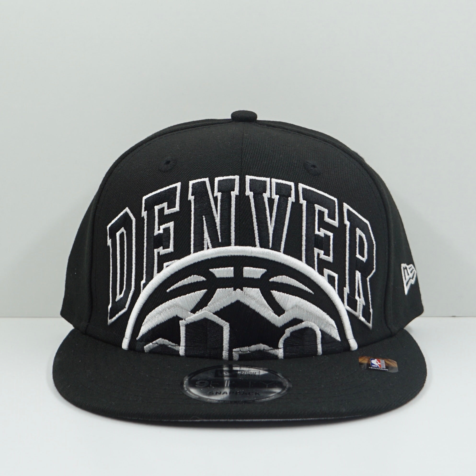 New Era Denver Nuggets 9Fifty NBA Tip Off 23 Black Snapback Cap