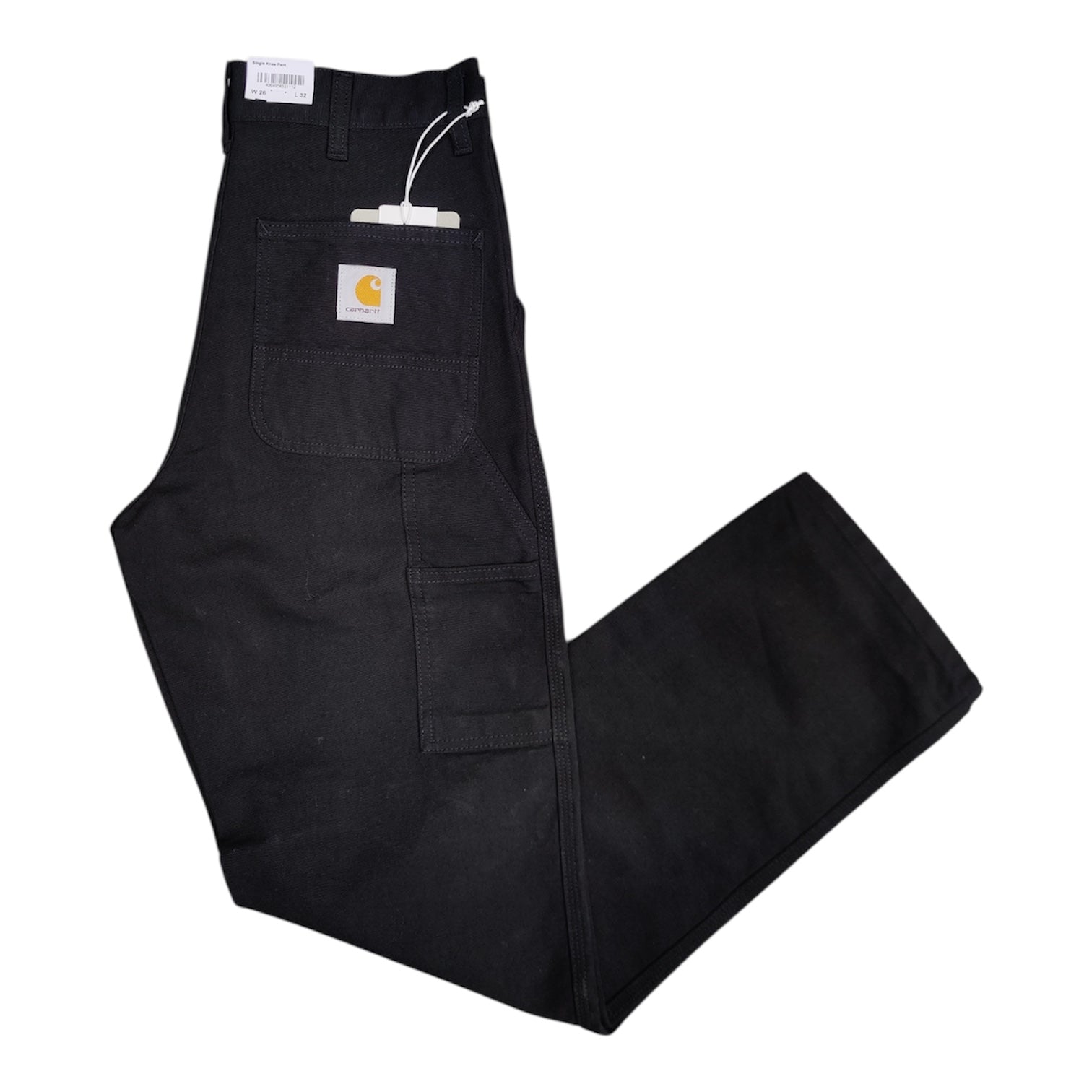 Carhartt Single Knee Black Pants