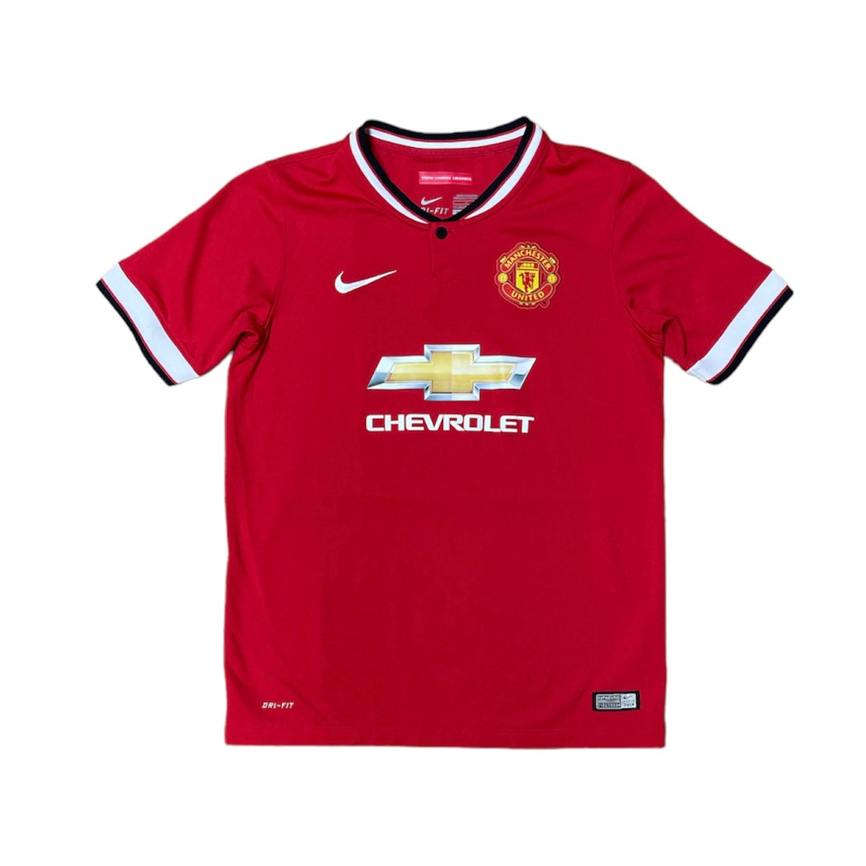 Nike Manchester United Di Maria 201472015 Home Football Jersey (Youth)
