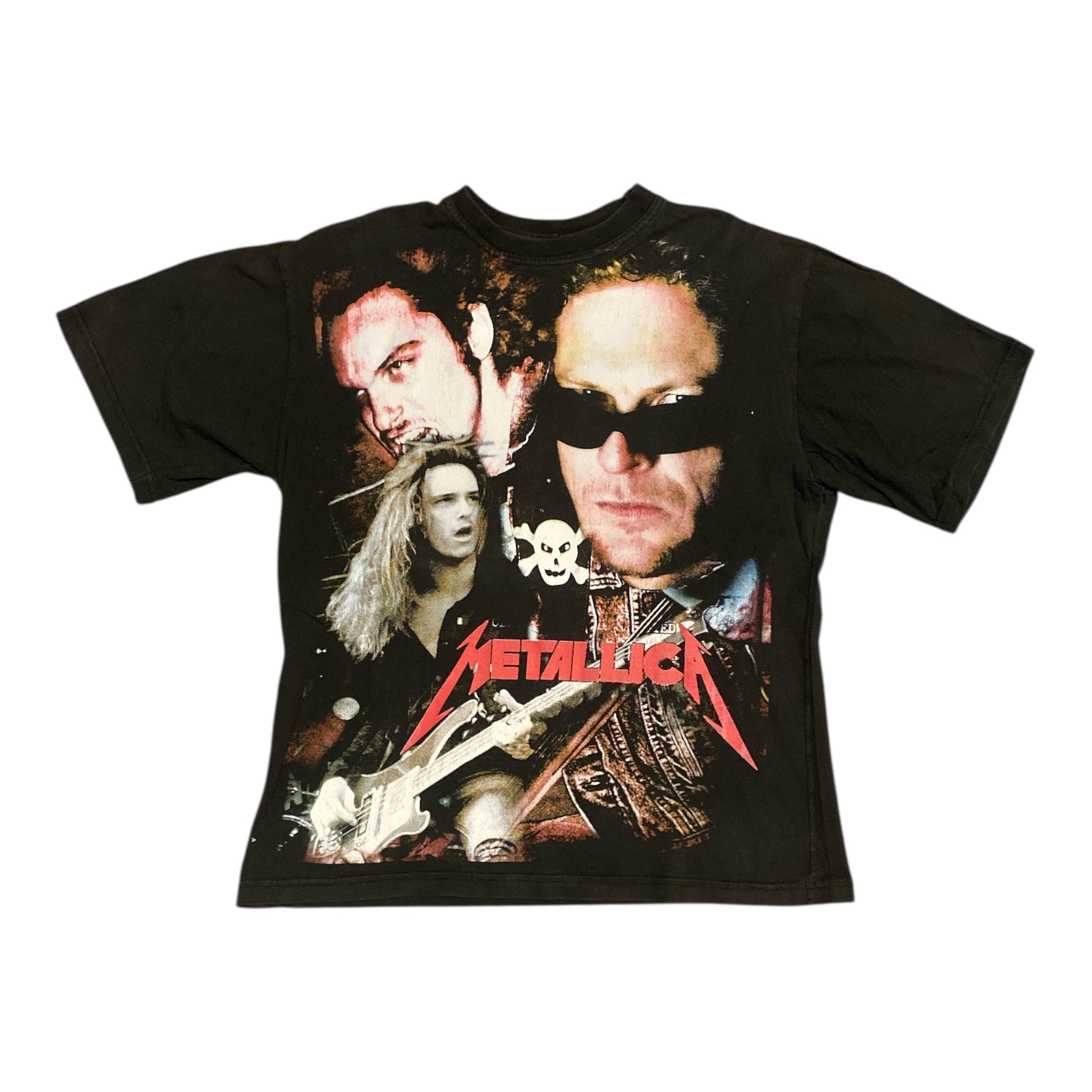 Vintage Metallica Bootleg Black Tshirt