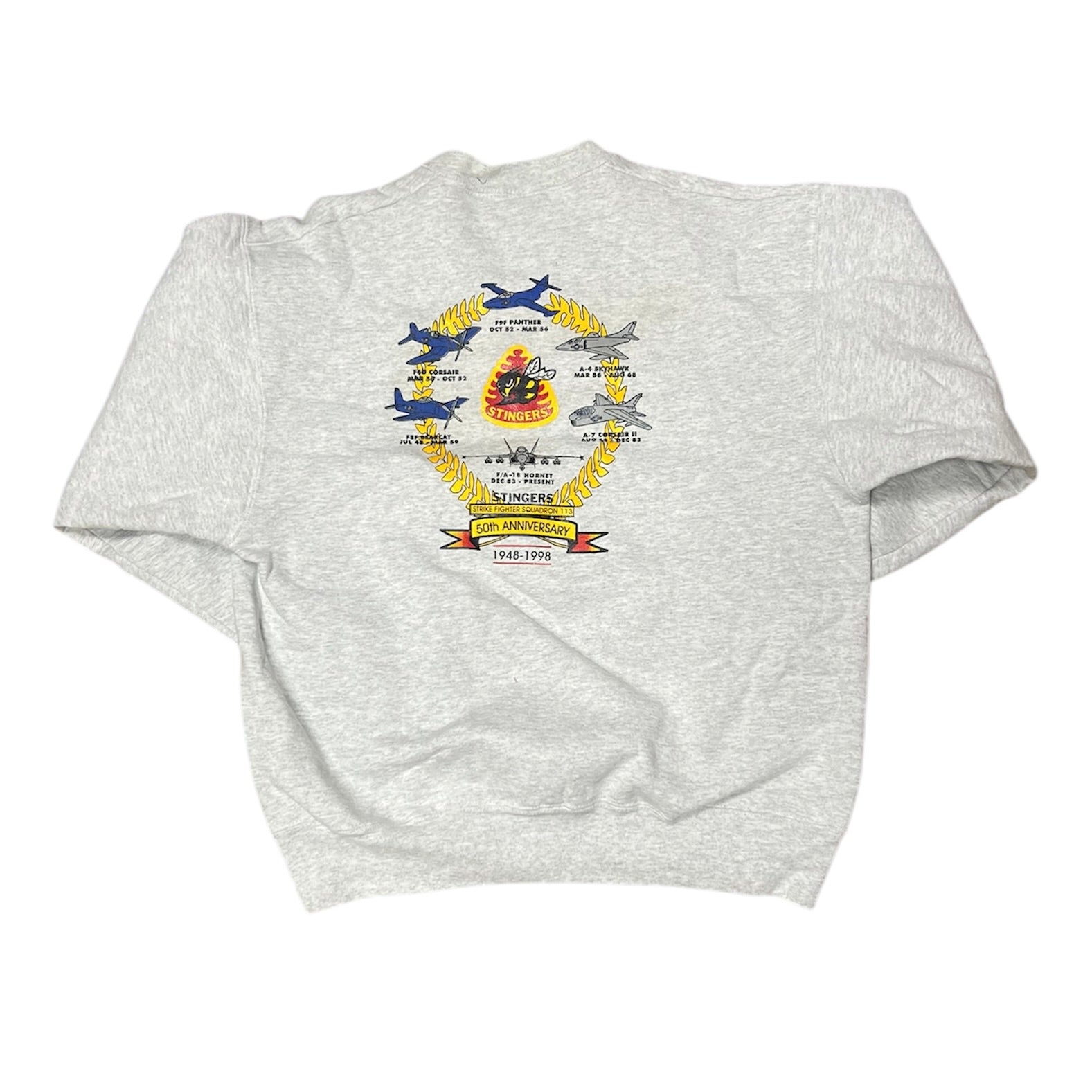 Stingers Strike Fighter Squadron 113 50th Anniversary Sweatshirt