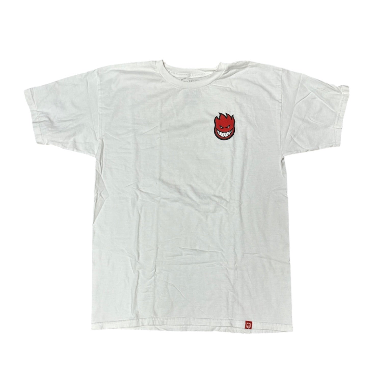 Spitfire Red Head Tshirt White