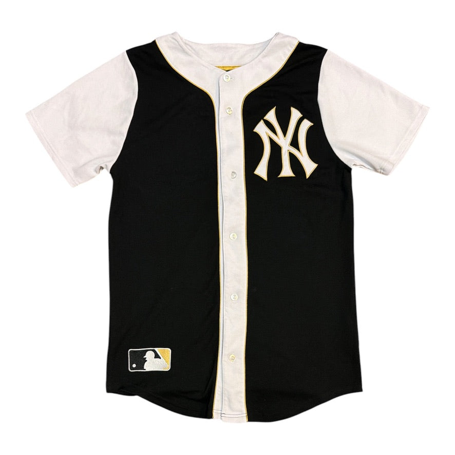 Majestic New York Yankees Black White Baseball Jersey