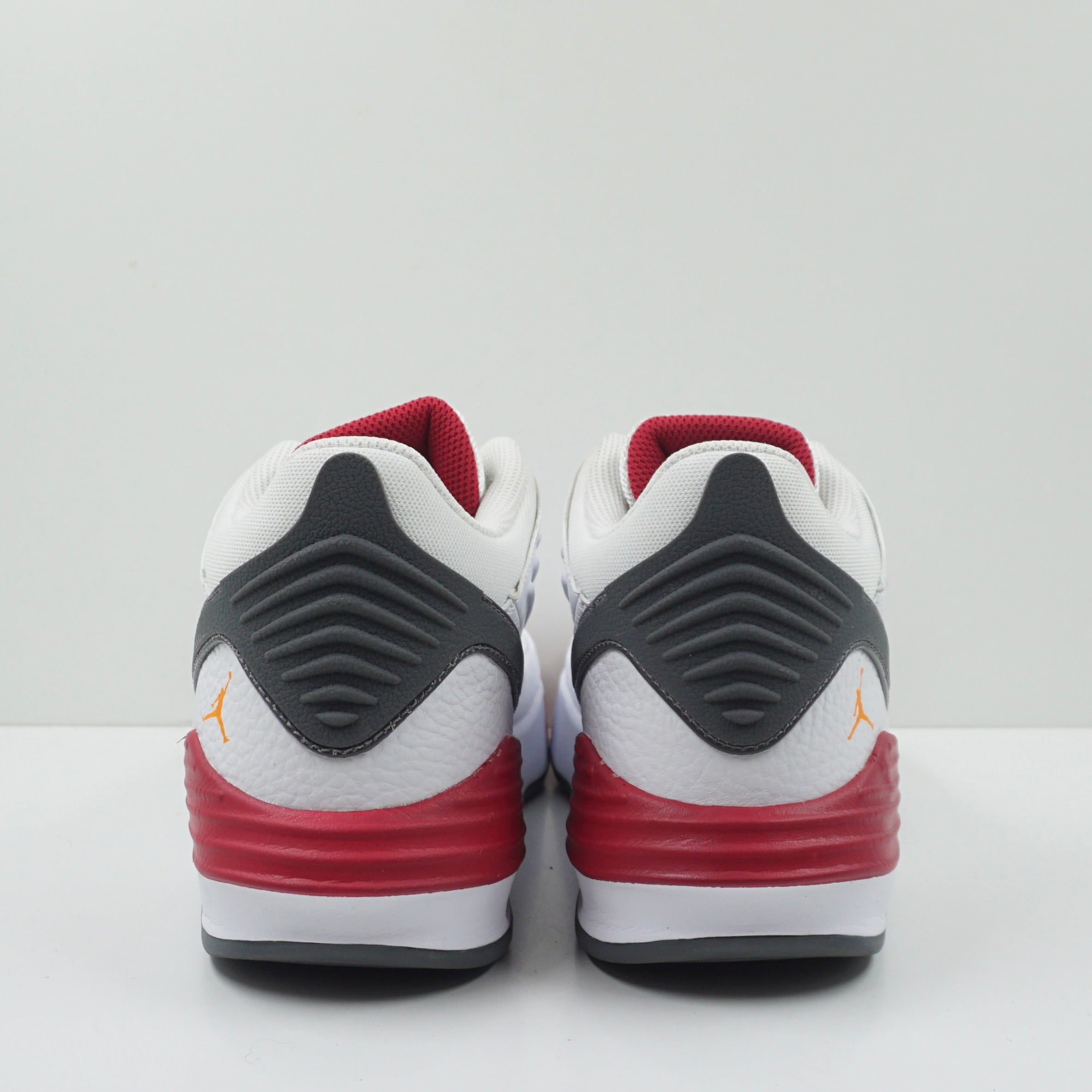 Jordan Max Aura 5 White Cardinal Red