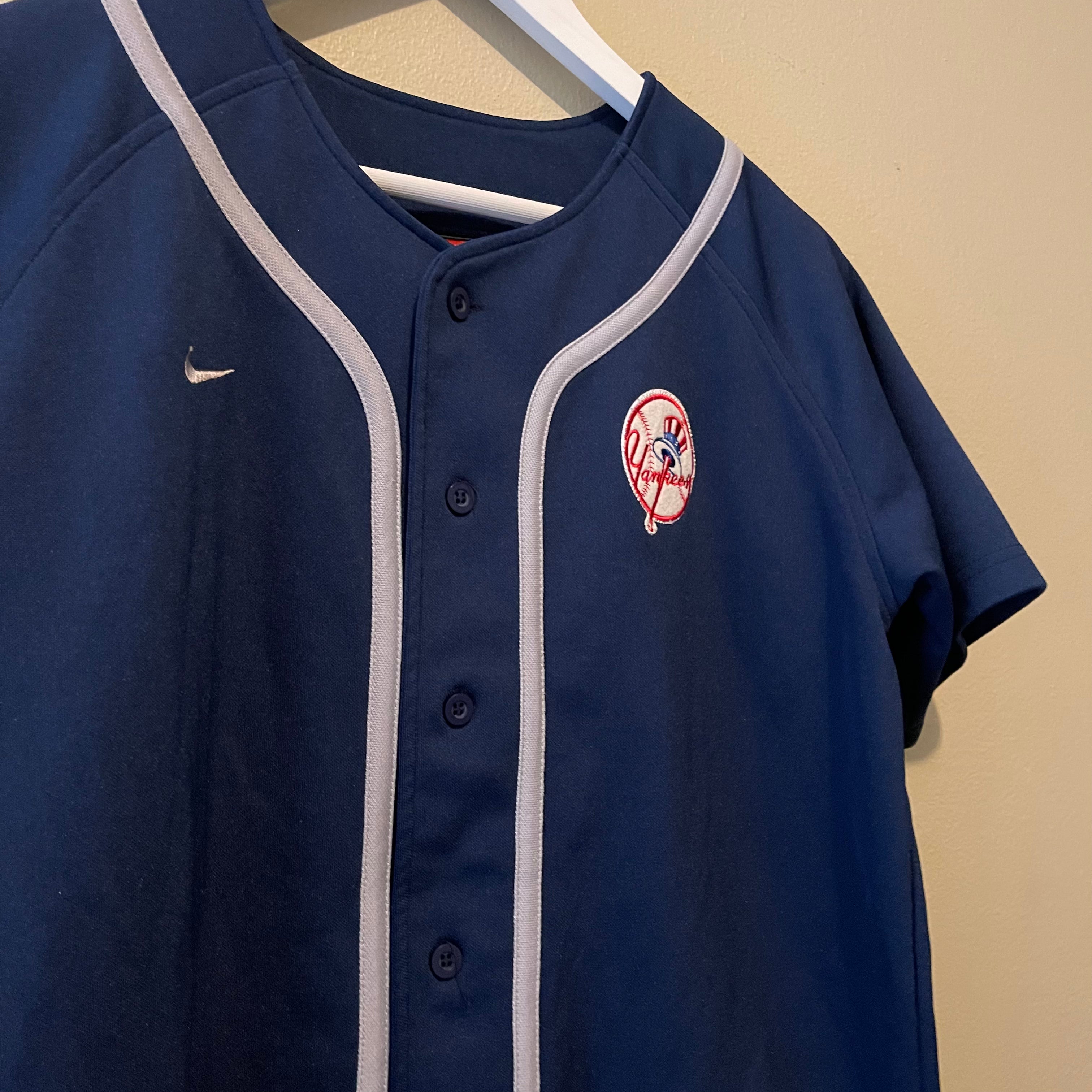 Nike New York Yankees Jeter #2 Baseball Jersey (Youth)