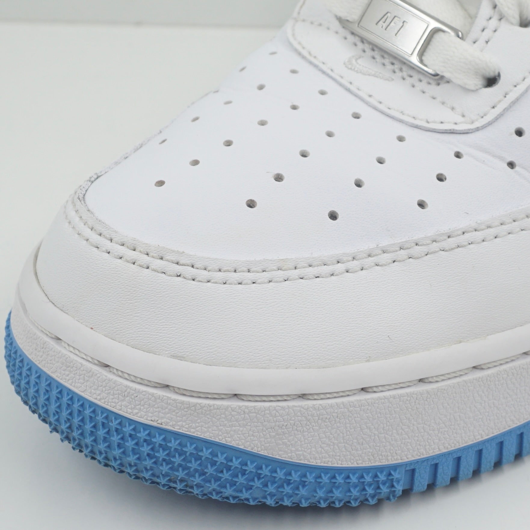 Nike Air Force 1 '07 Low White University Blue Sole