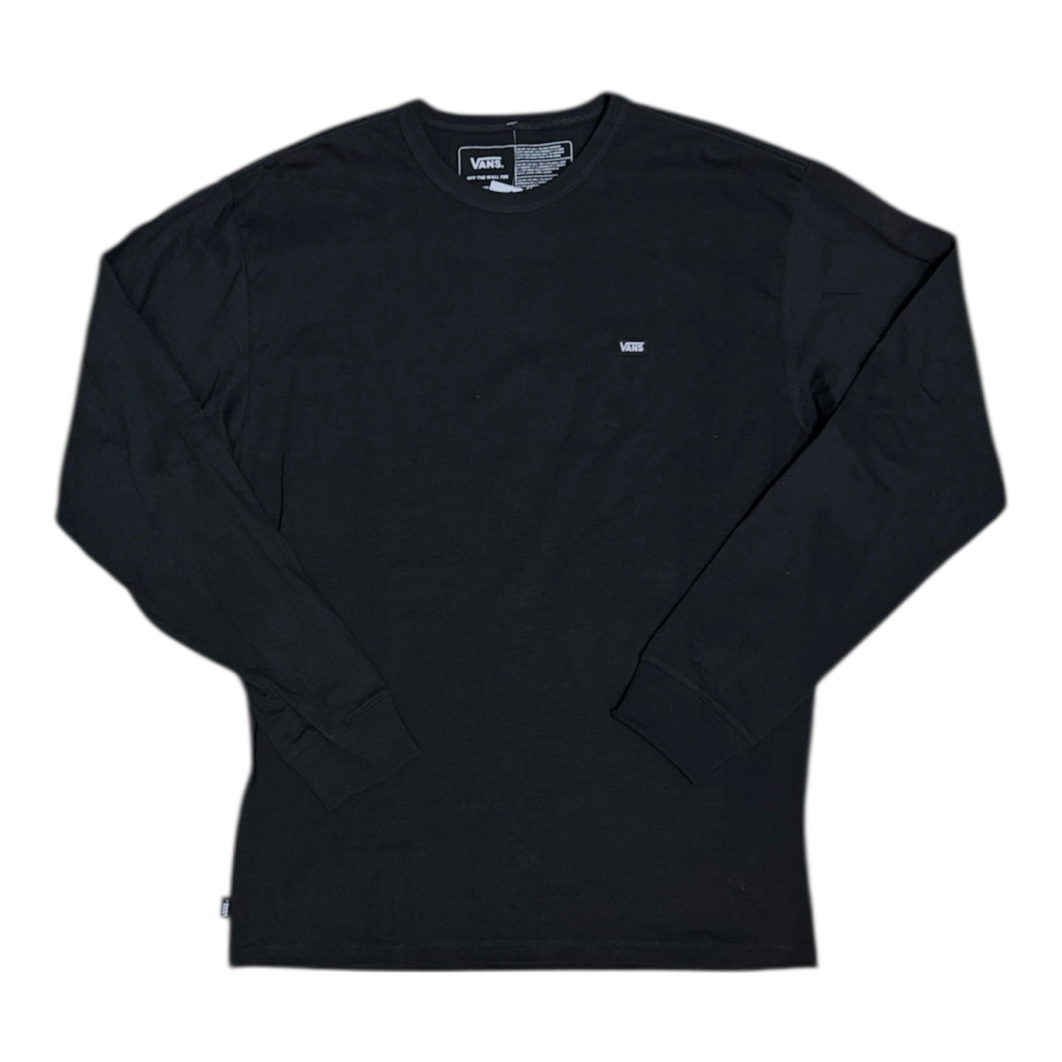 Vans Small Logo Long Black Sleeve