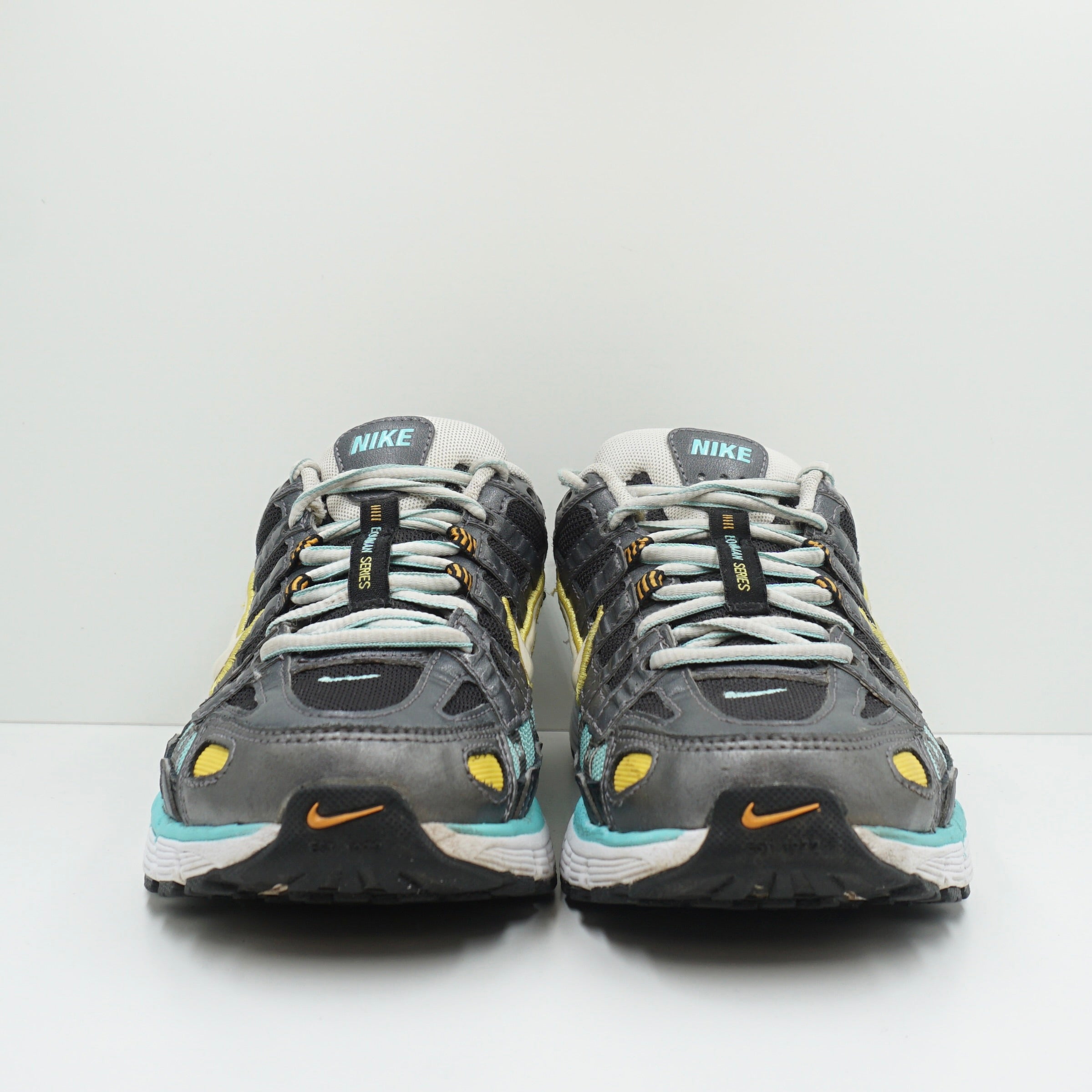 Nike P-6000 Black Teal Yellow (W)