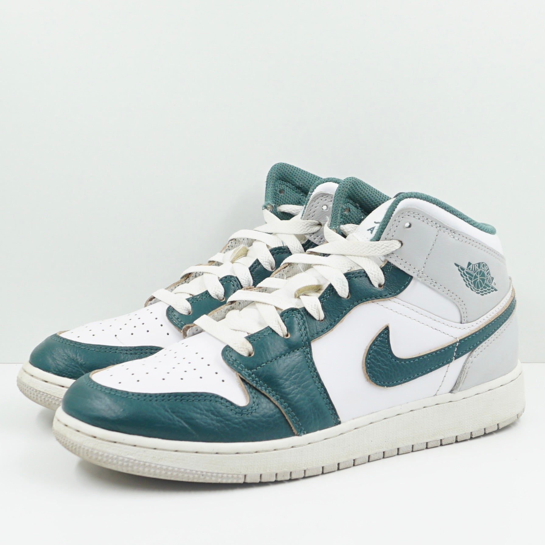 Jordan 1 Mid SE Oxidized Green (GS)