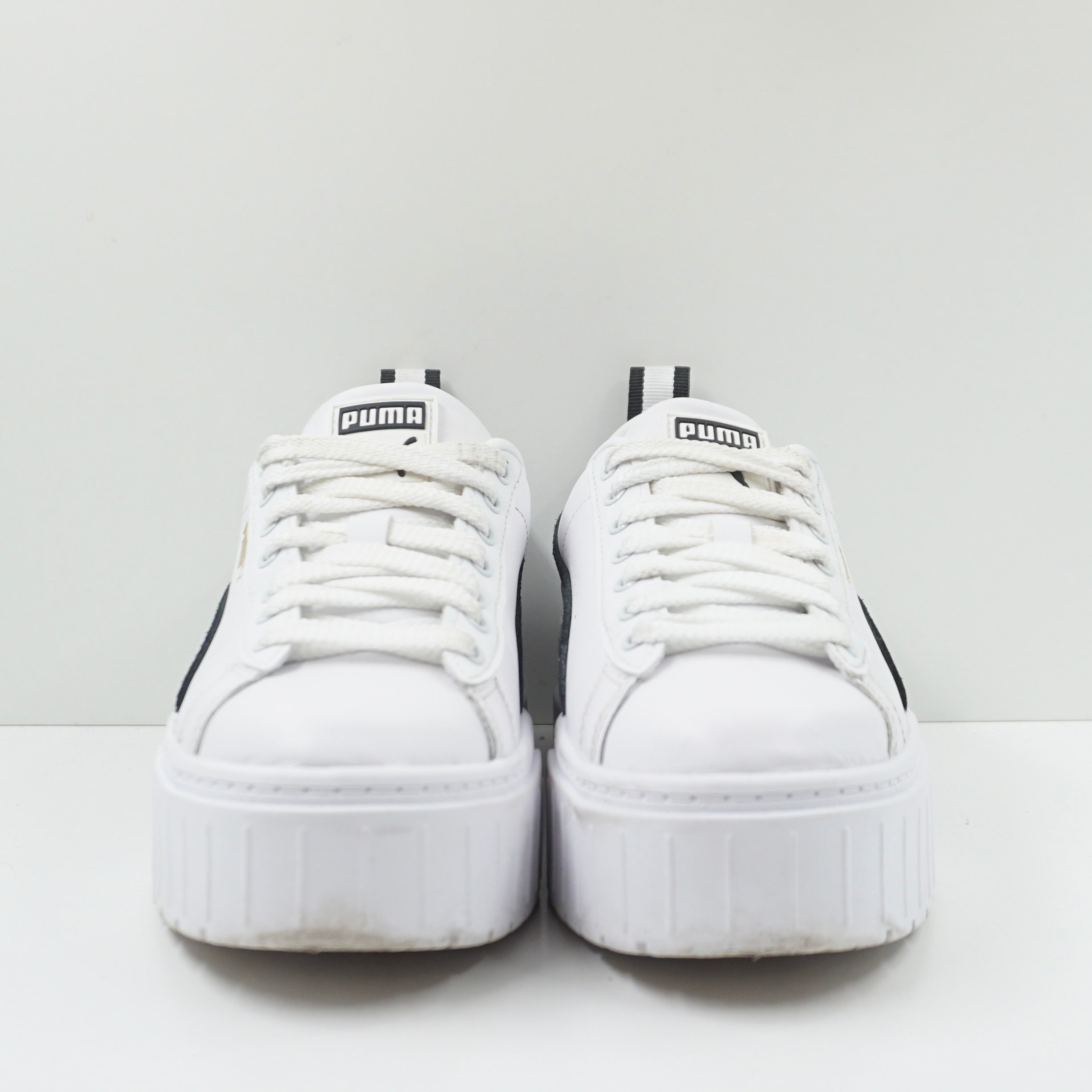 Puma Mayze Lth White Black (W)