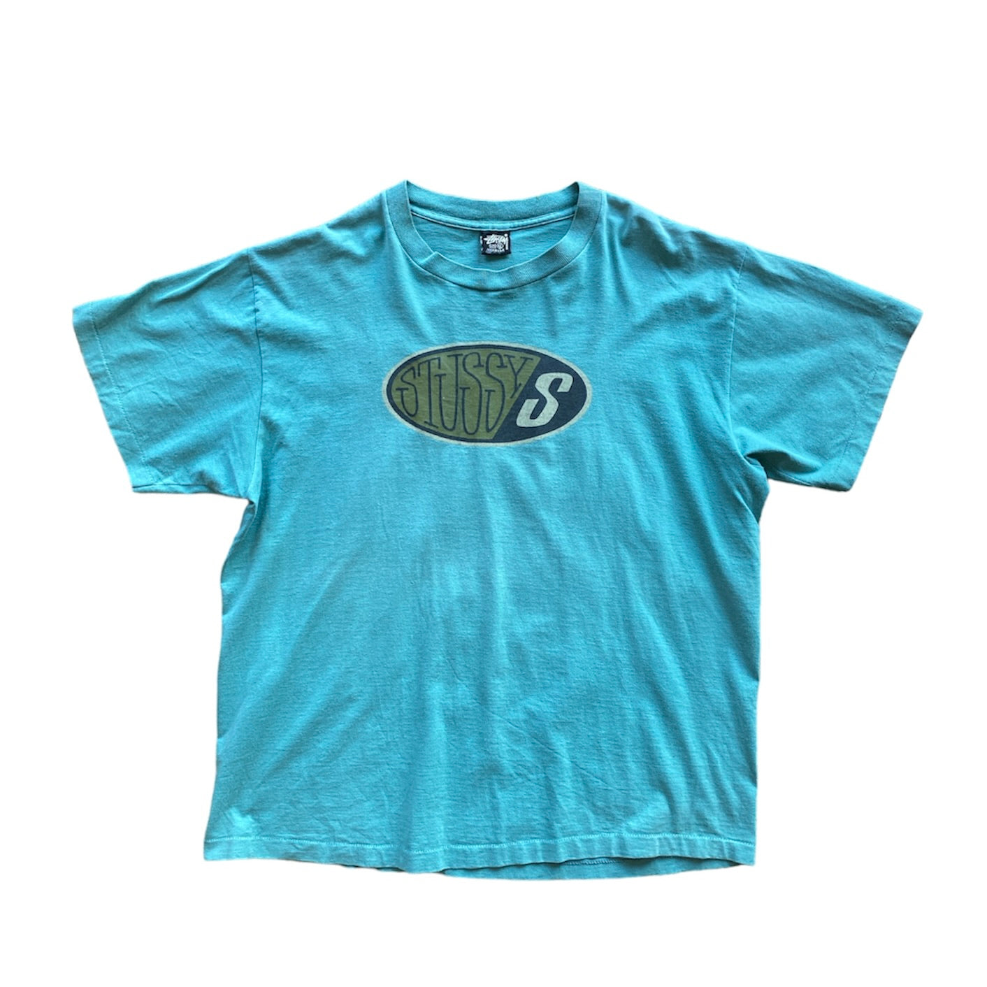 Vintage Stussy Oval Logo Tshirt