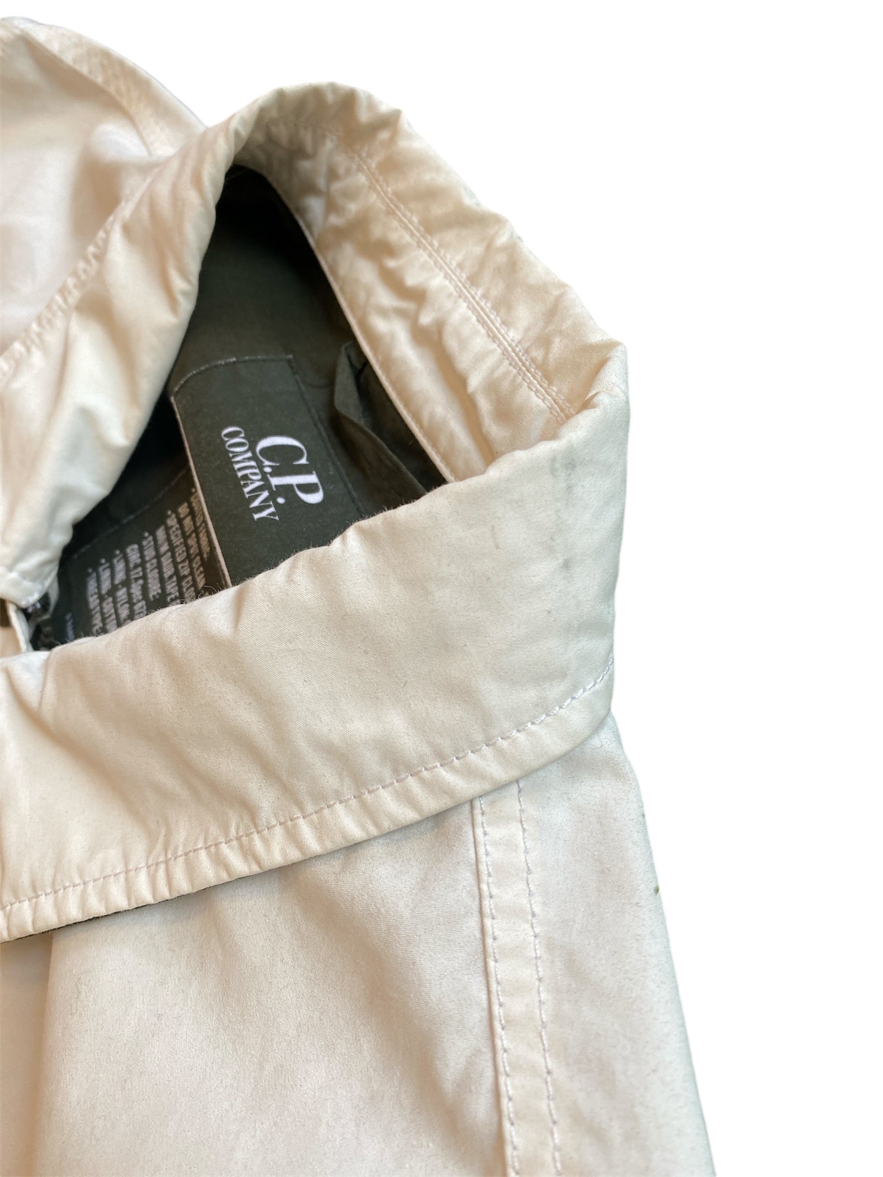 C.P. Company White Overshirt Jacket