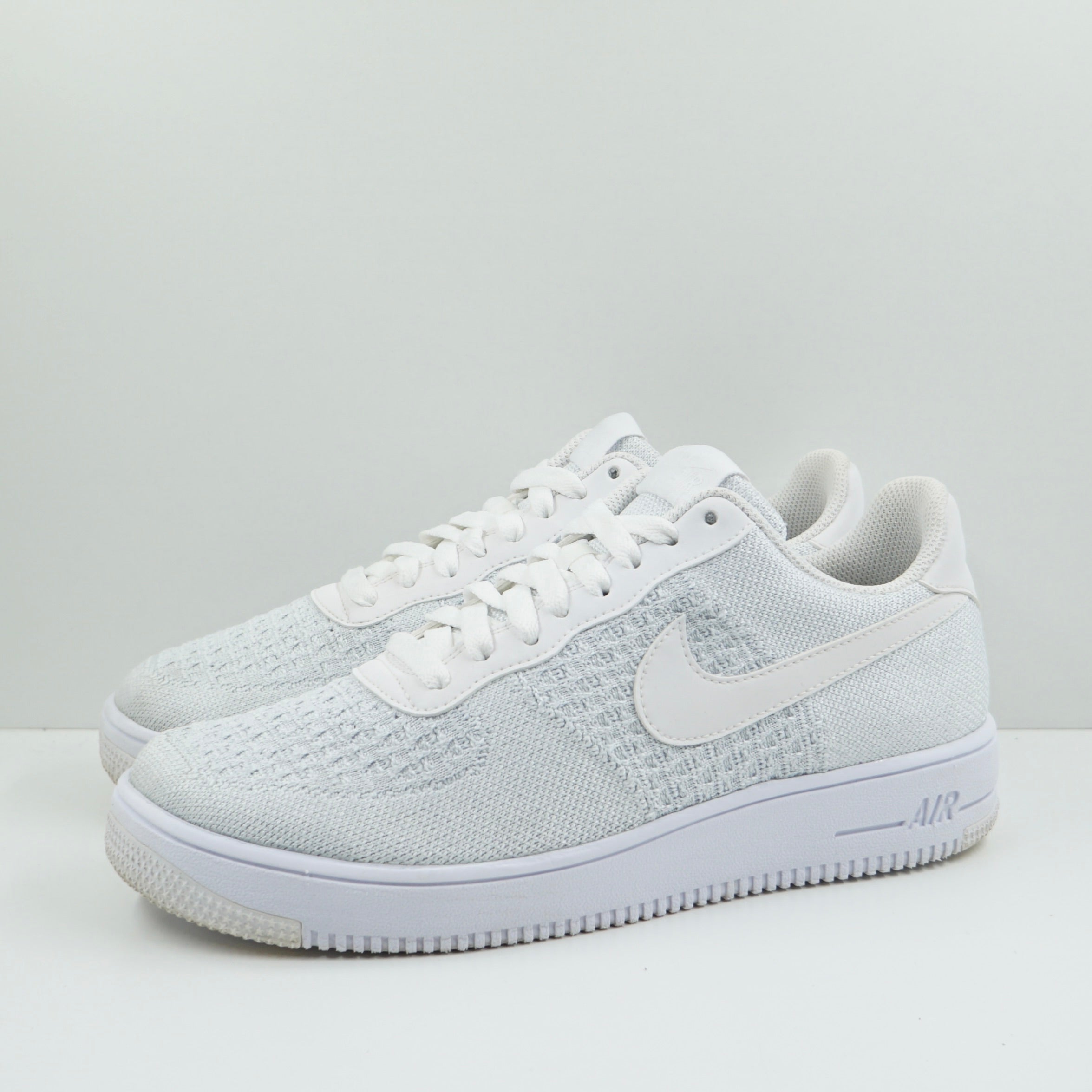 Nike Air Force 1 Flyknit 2 White Pure Platinum