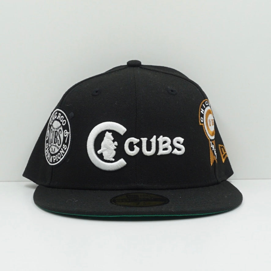 New Era Chicago Cubs Logos Fitted Cap