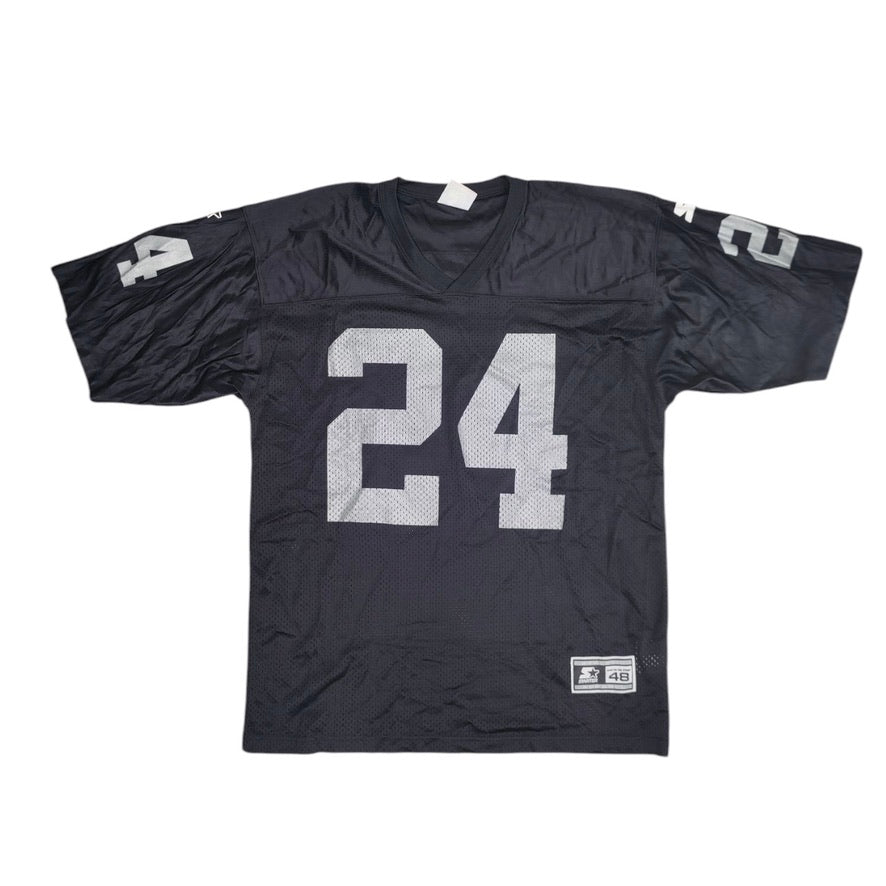 Starter Oakland Raiders Woodson #24 Black NFL Jersey