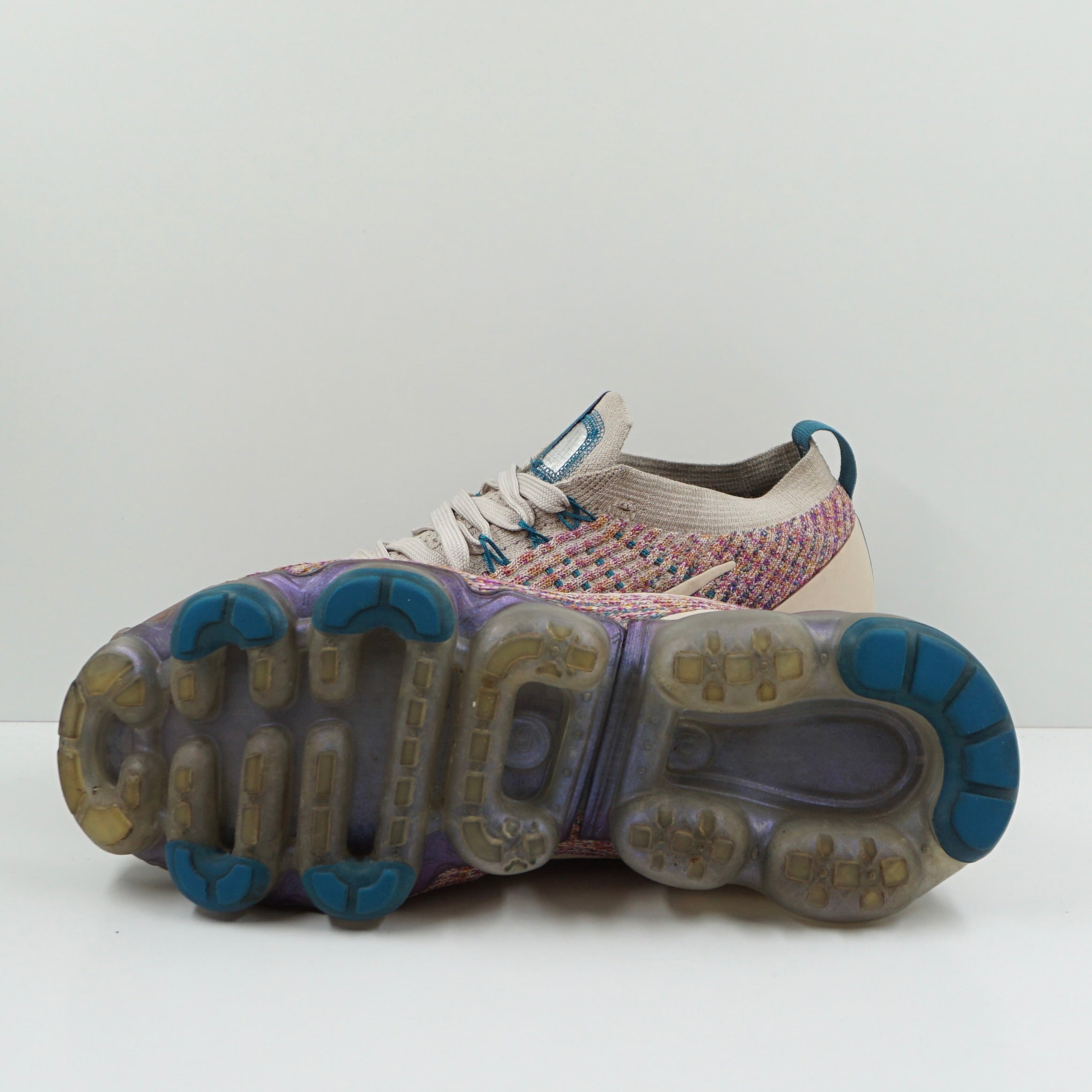 Nike Air VaporMax Flyknit 3 Desert Sand Vivid Purple (W)