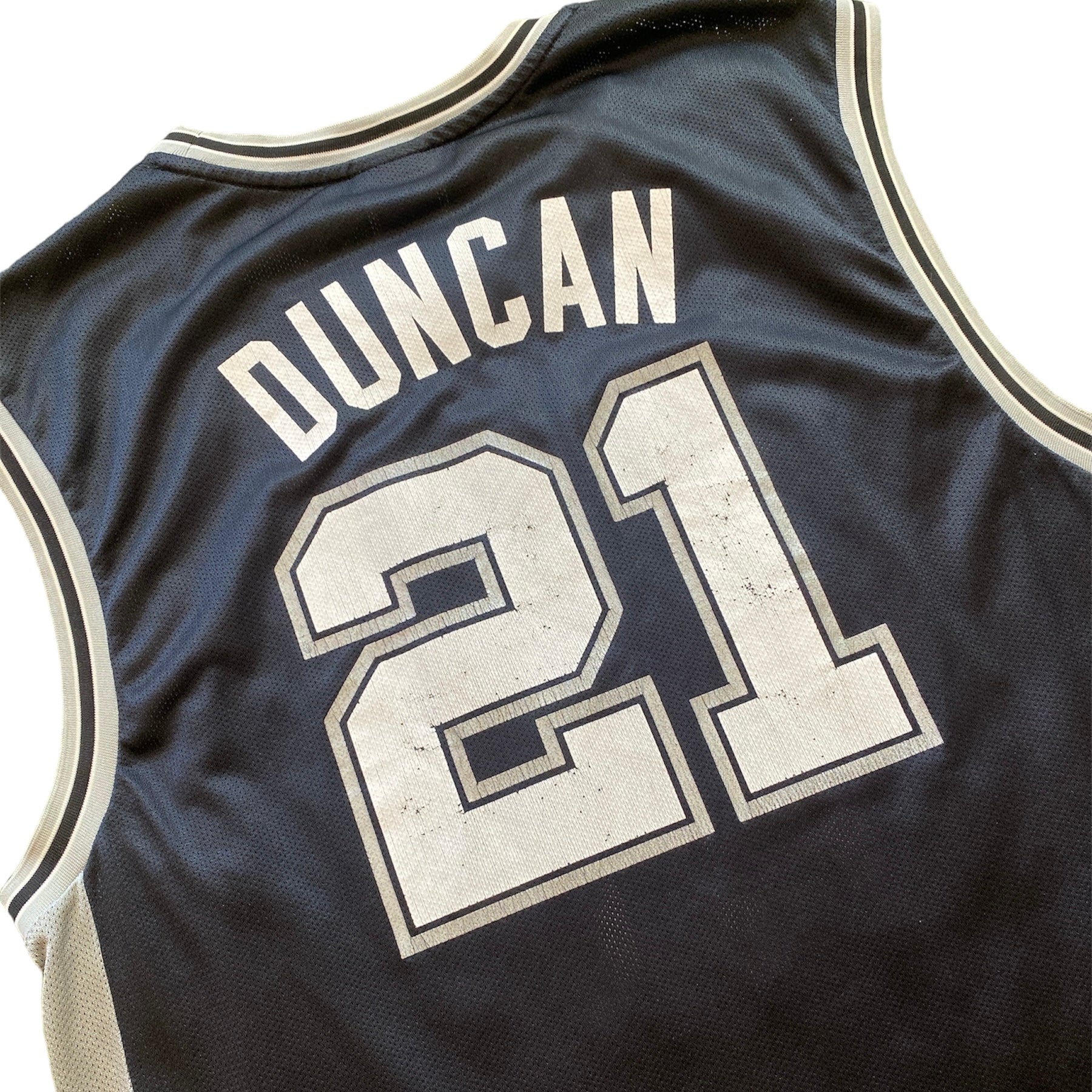 Reebok NBA San Antonio Spurs Duncan Icon Basketball Jersey