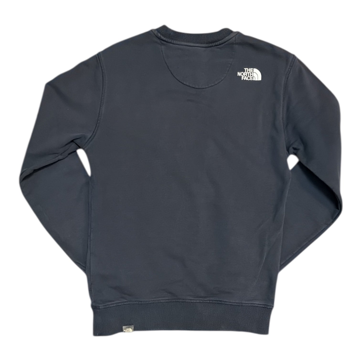 The North Face Drew Peak Embroidered Logo Navy Sweatshirt
