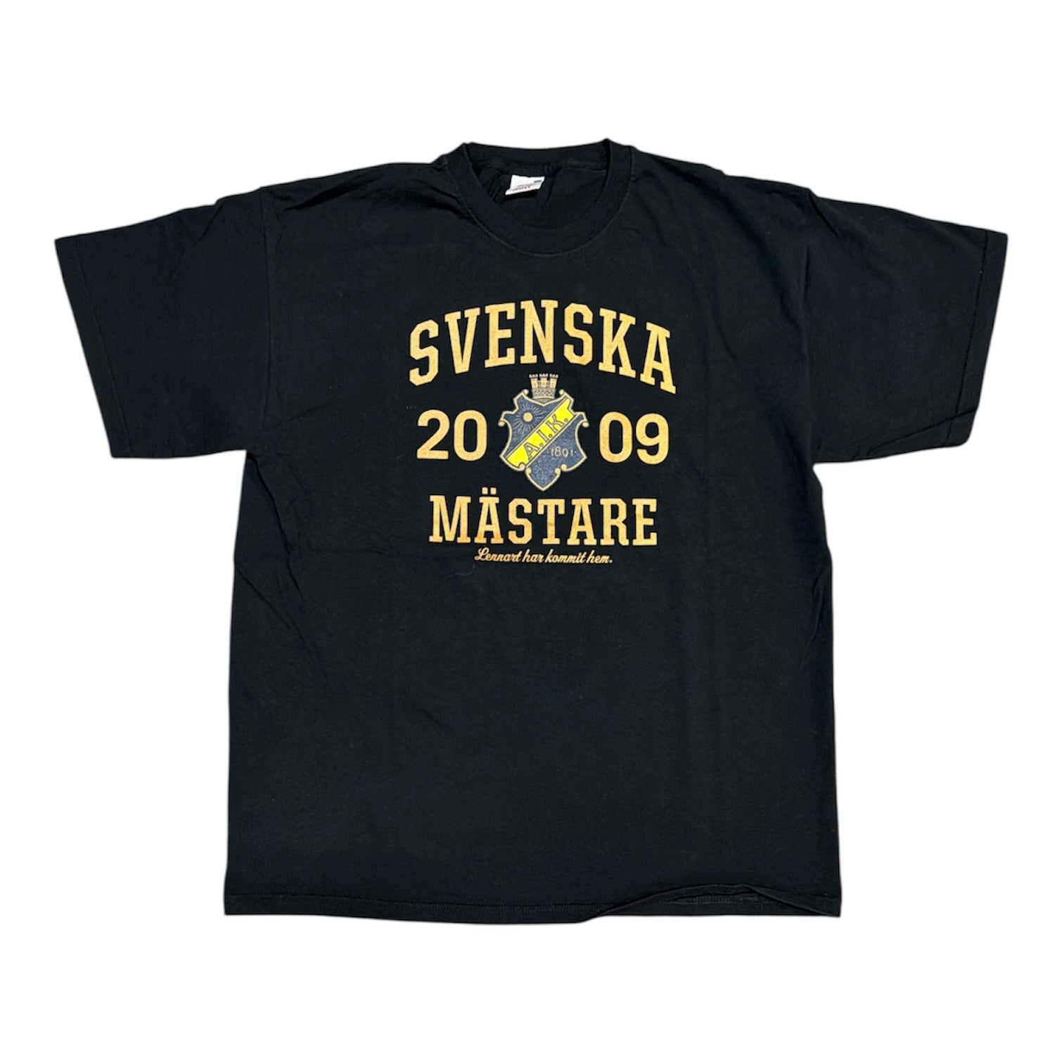 AIK Svenska Mästare 2009 Black Tshirt