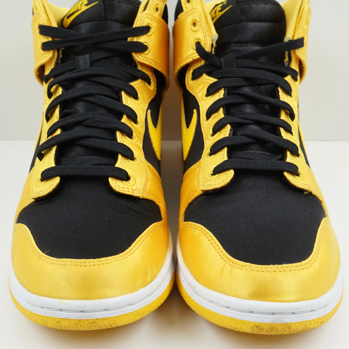 Nike Dunk High Satin Goldenrod (W)