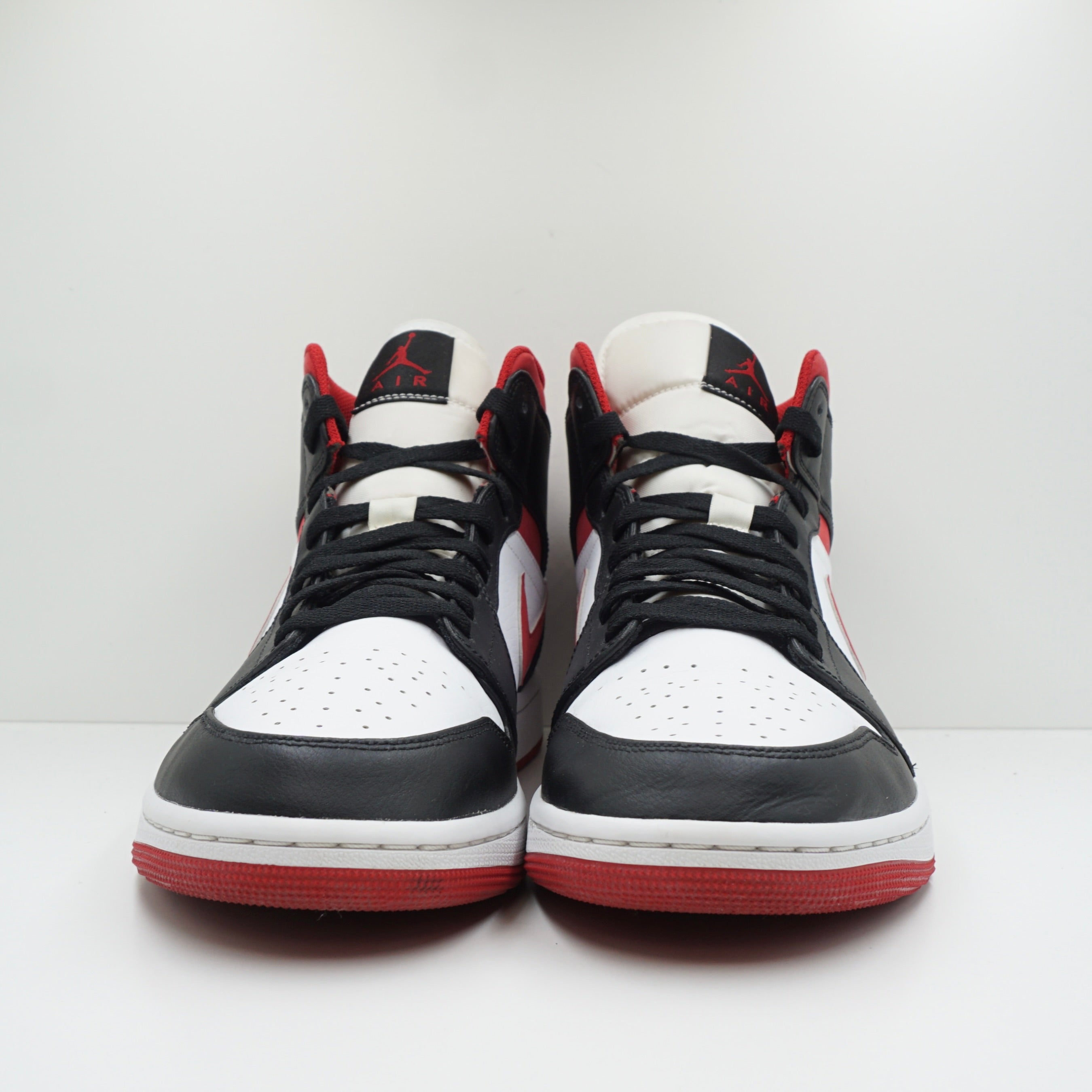 Jordan 1 Mid Gym Red Black White (2021)