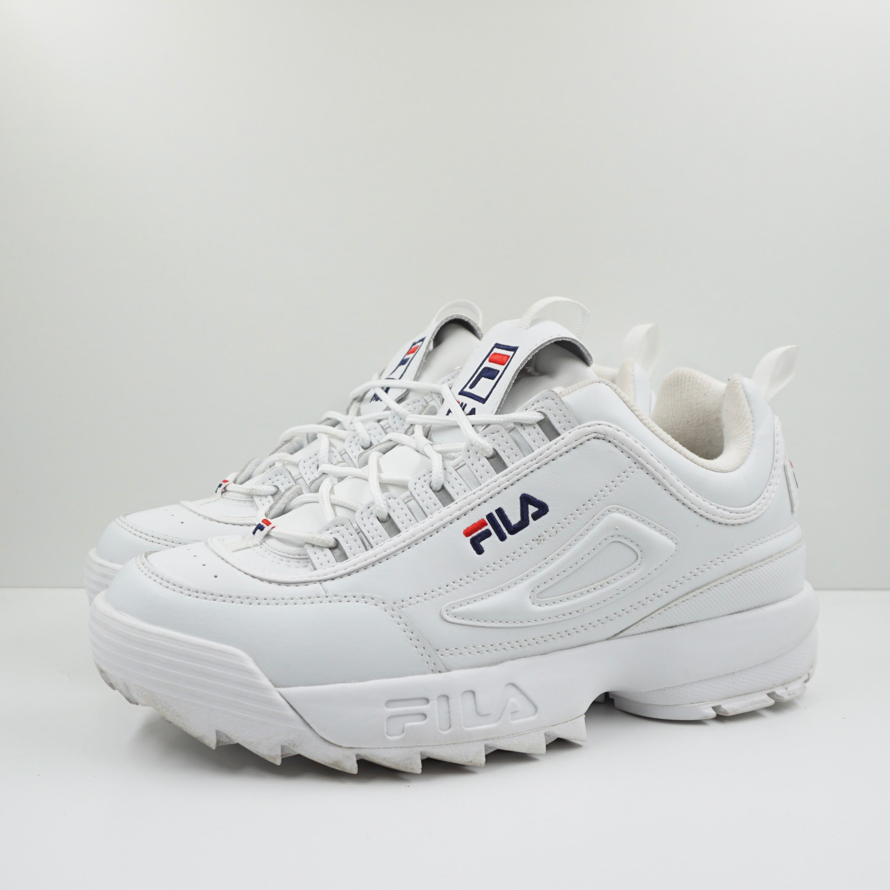 Fila Disruptor 2 Premium White Navy Red