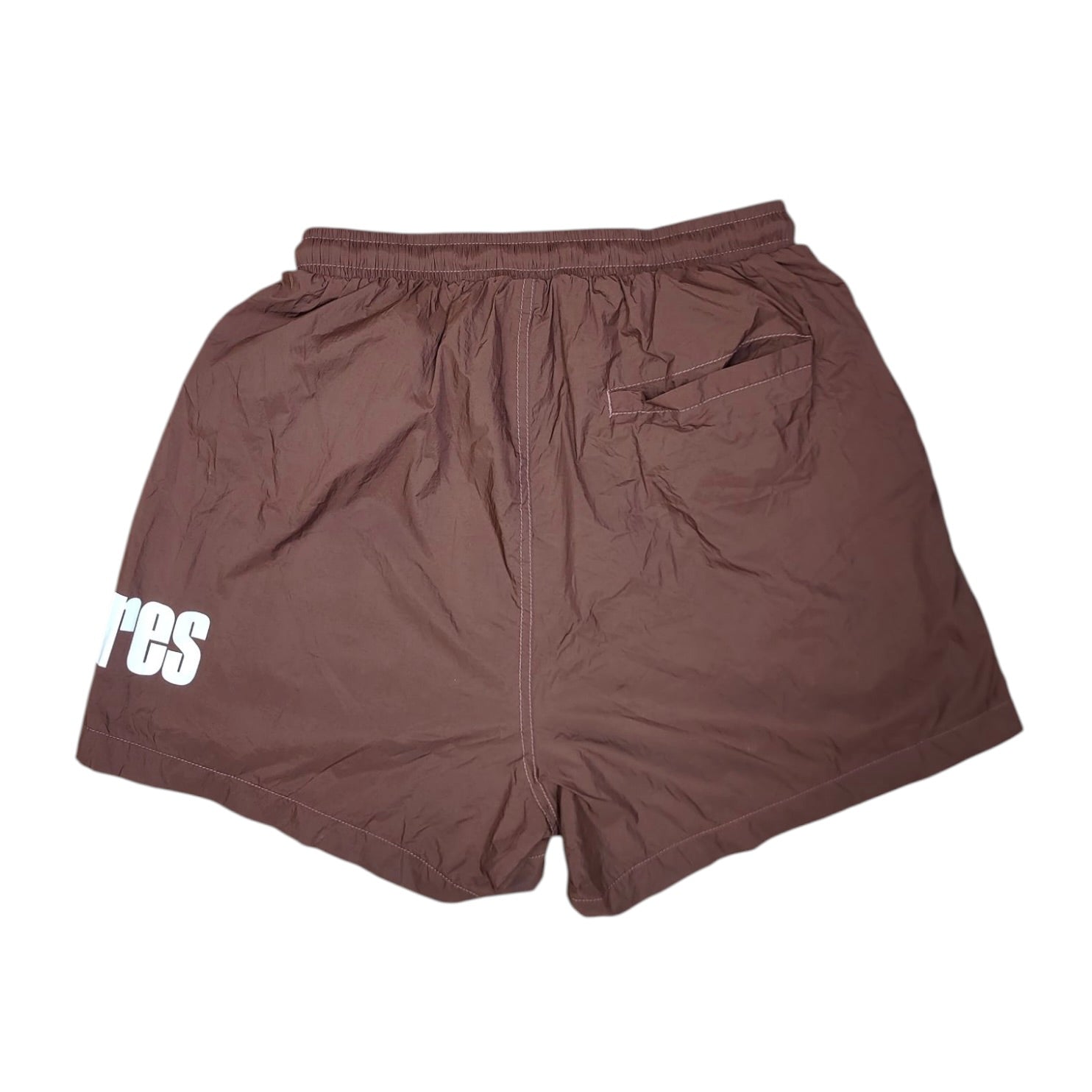 Pleasures Electric Active Maroon Shorts