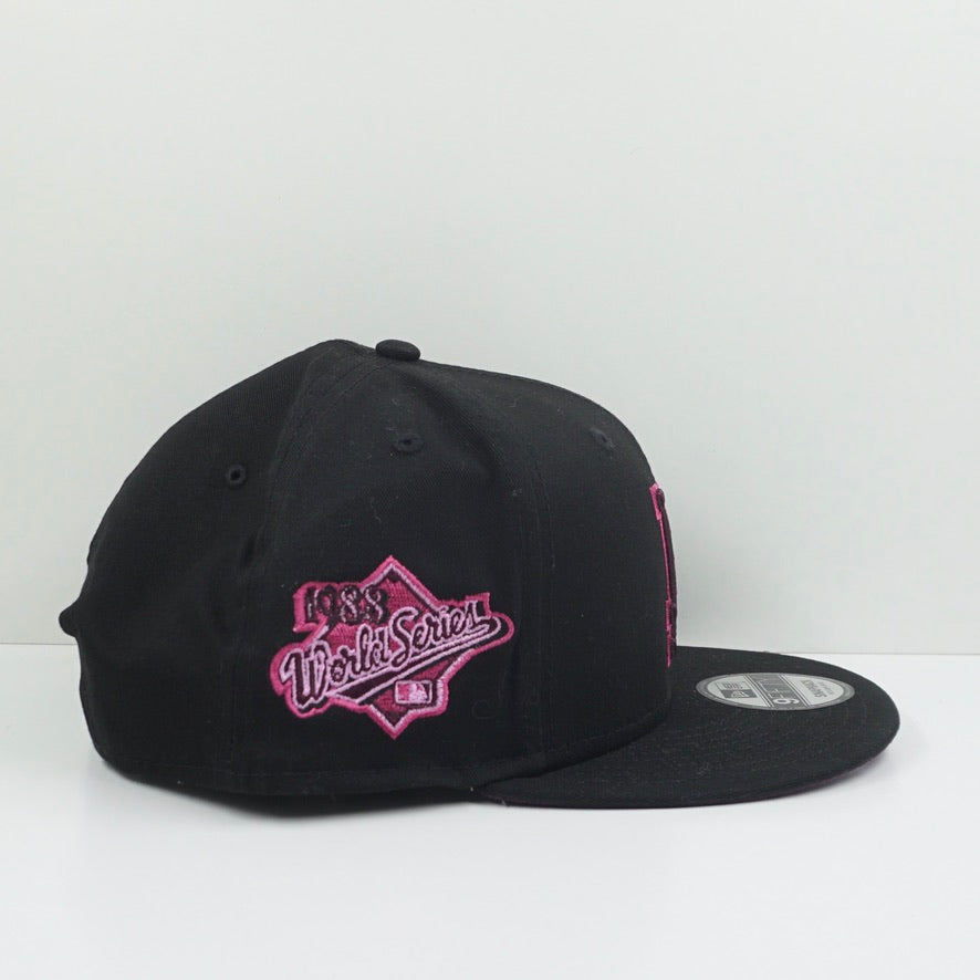 New Era Los Angeles Cooperstown 1988 World Series Black Pink Snapback Cap