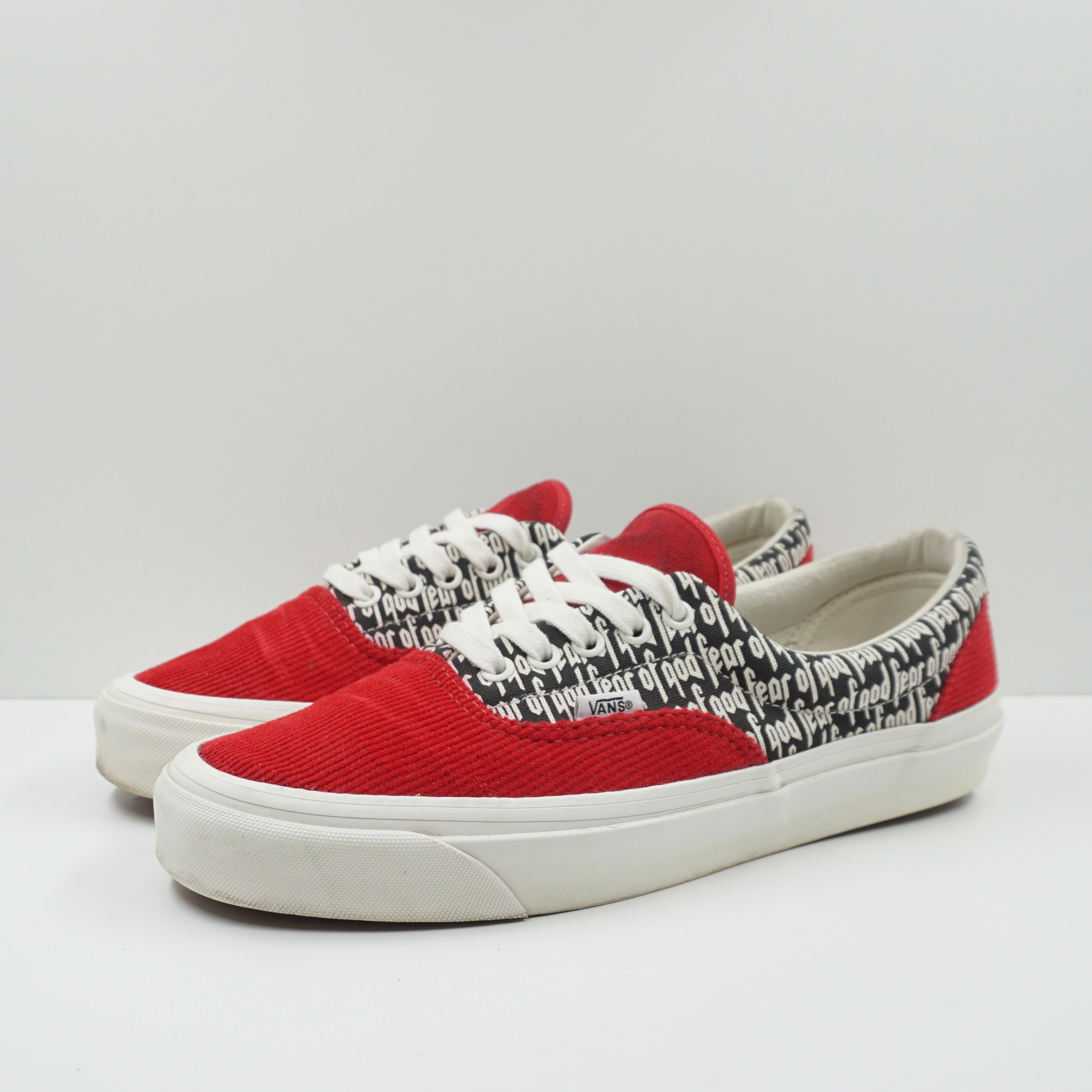 Vans Sneaker Vans Era Red Grey Vans Era 95 Fear Of God Red
