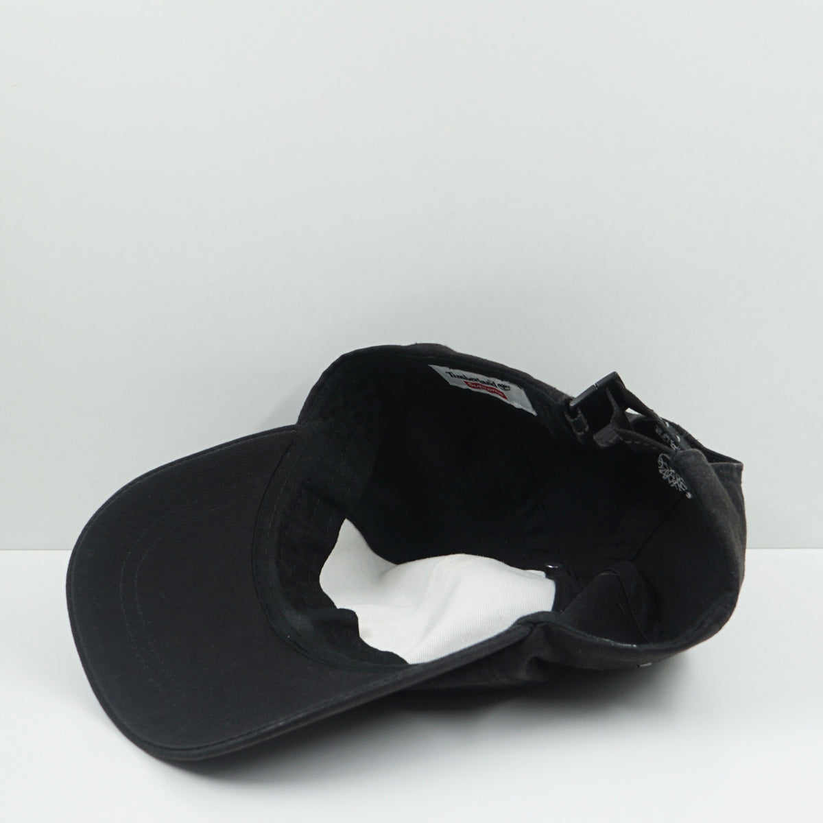 Supreme x Timberland FW21 6-Panel Black Adjustable Cap