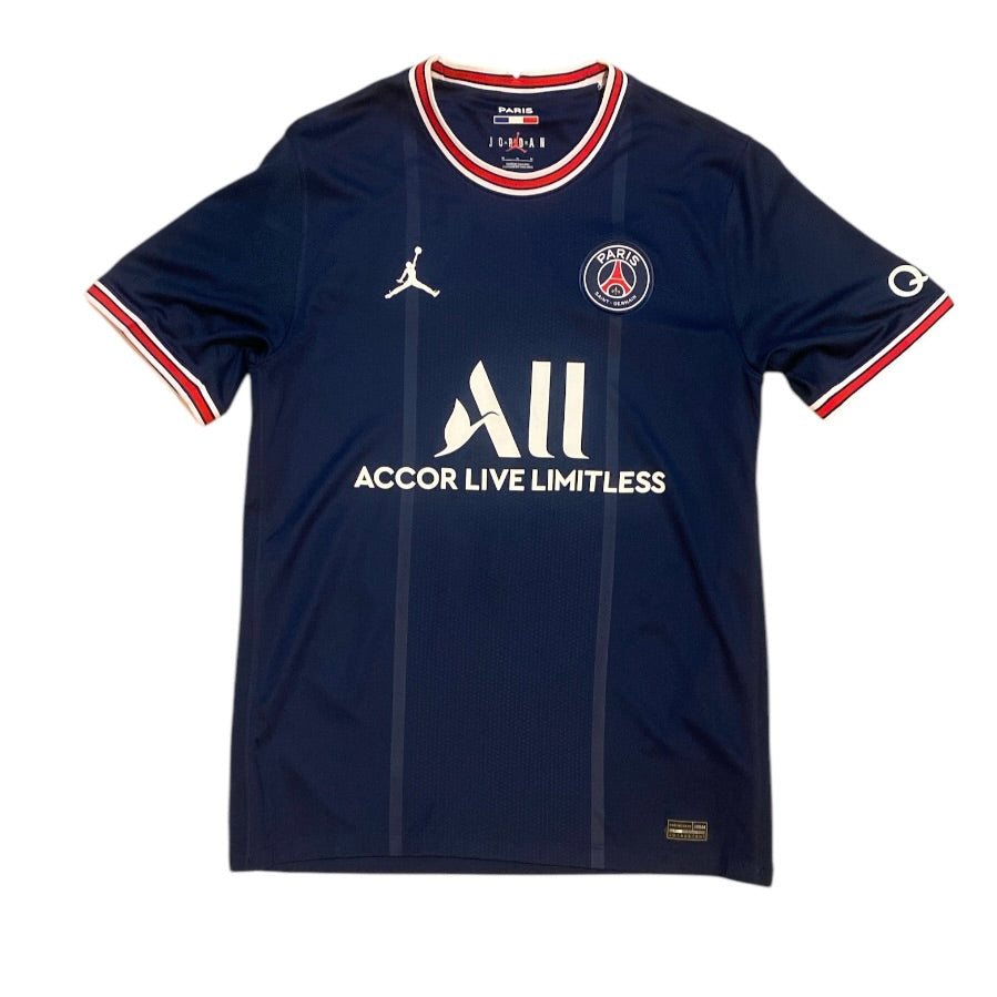 Jordan Paris Saint Germain Mbappé 2021/2022 Home Football Jersey