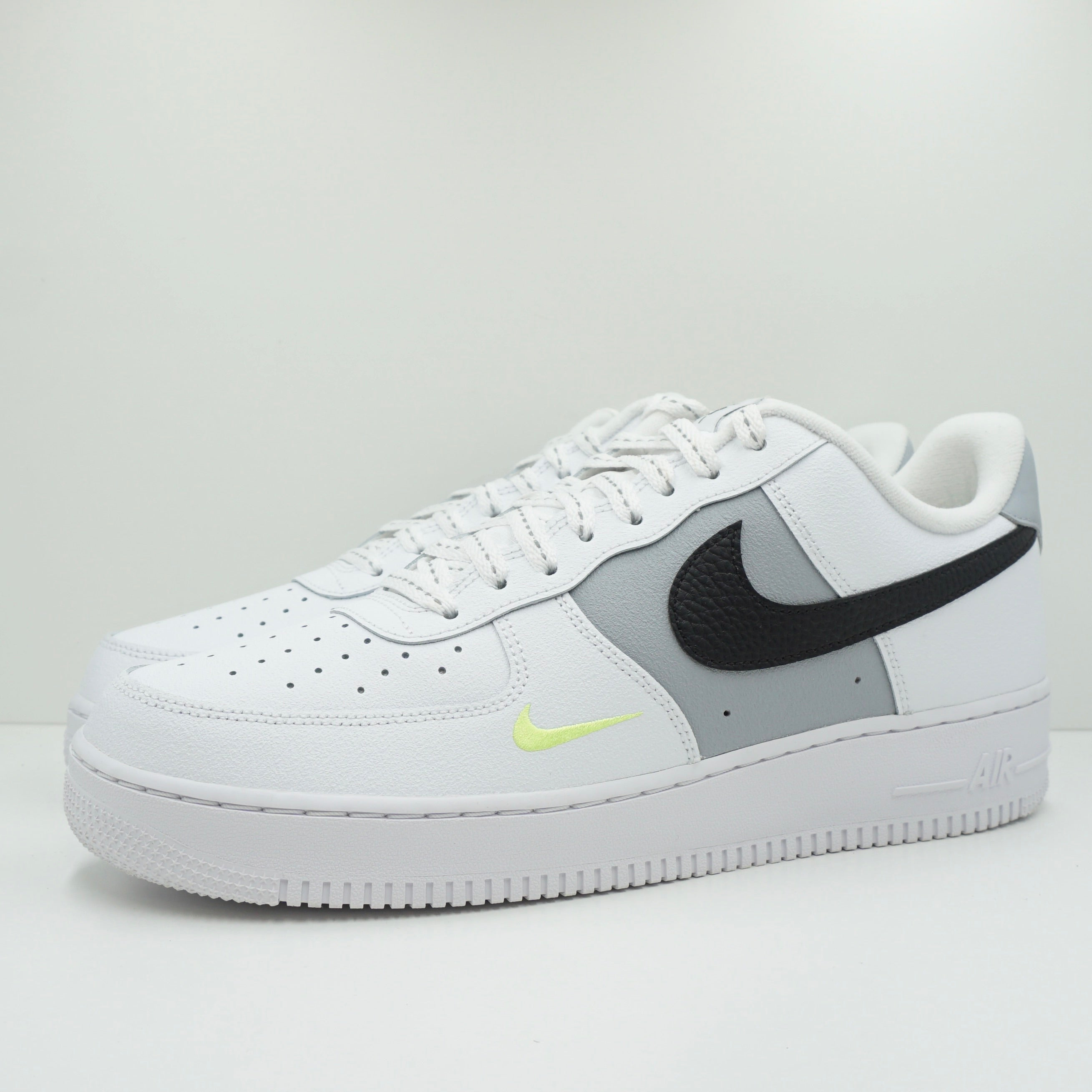 Nike Air Force '07 White Volt Wolf Grey Black
