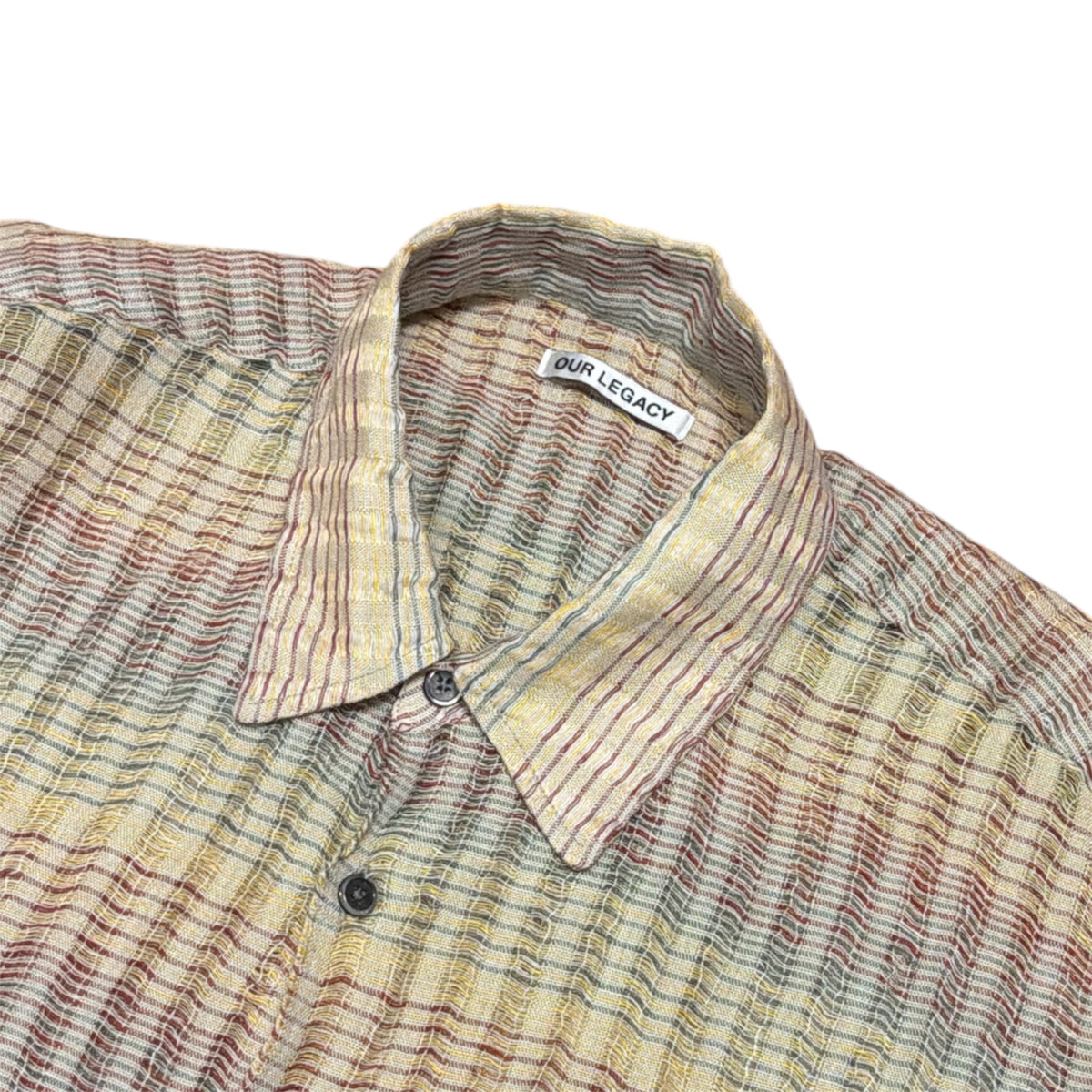 Our Legacy Borrowed Red Stripe Shirt