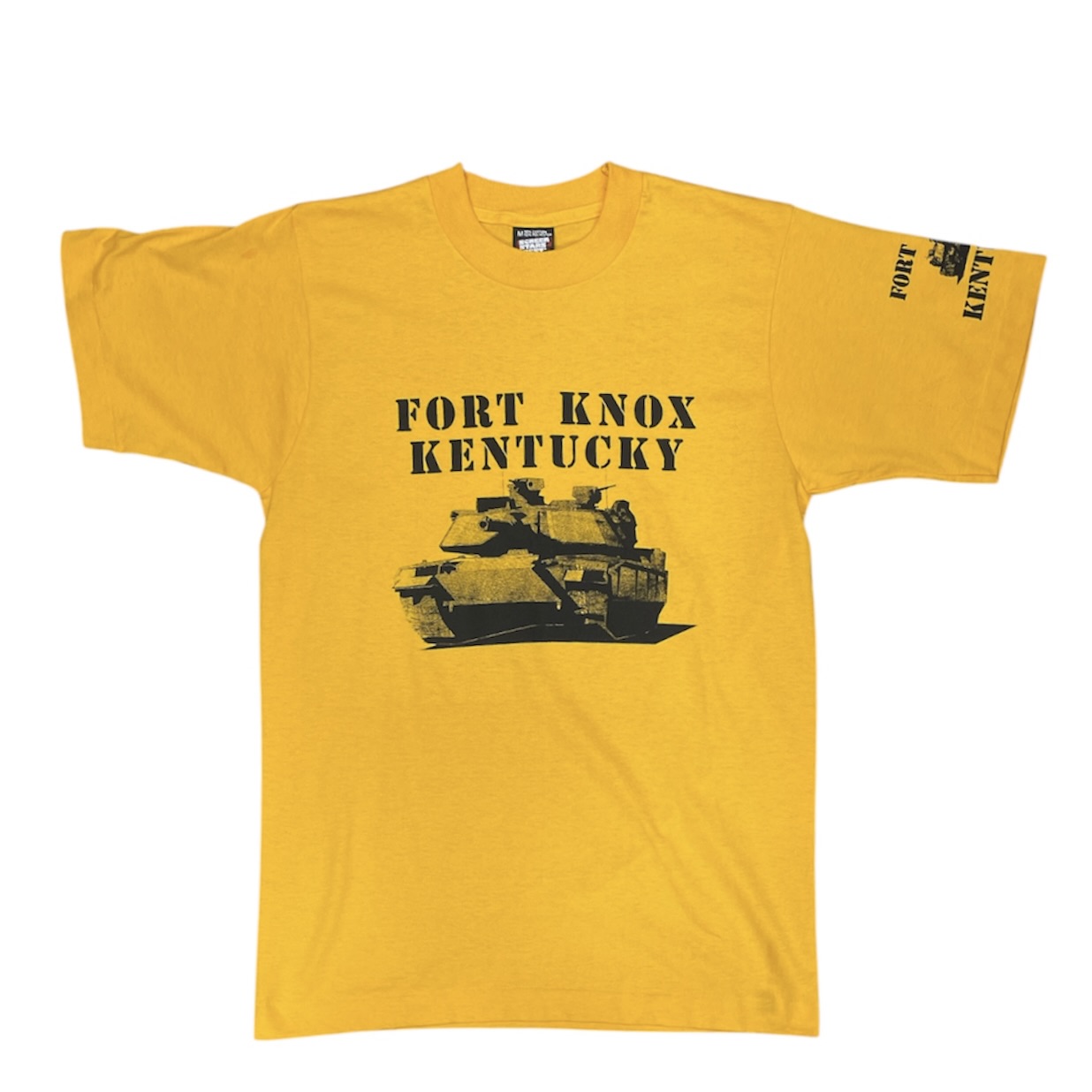 Screen Stars Best Fort Knox Kentucky Yellow Tshirt