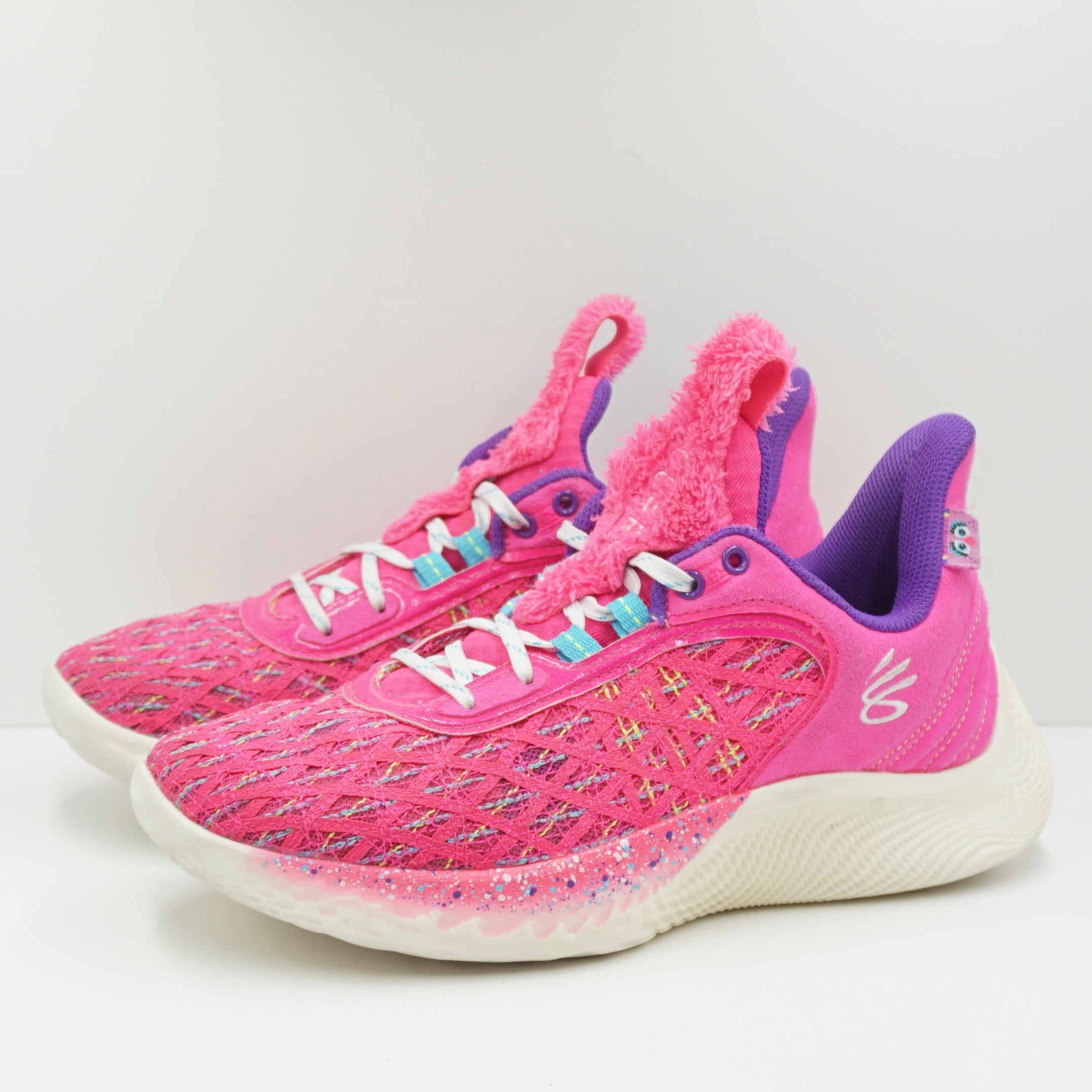 Under Armour Curry Flow 9 Sesame Street Abby Cadabby (GS)