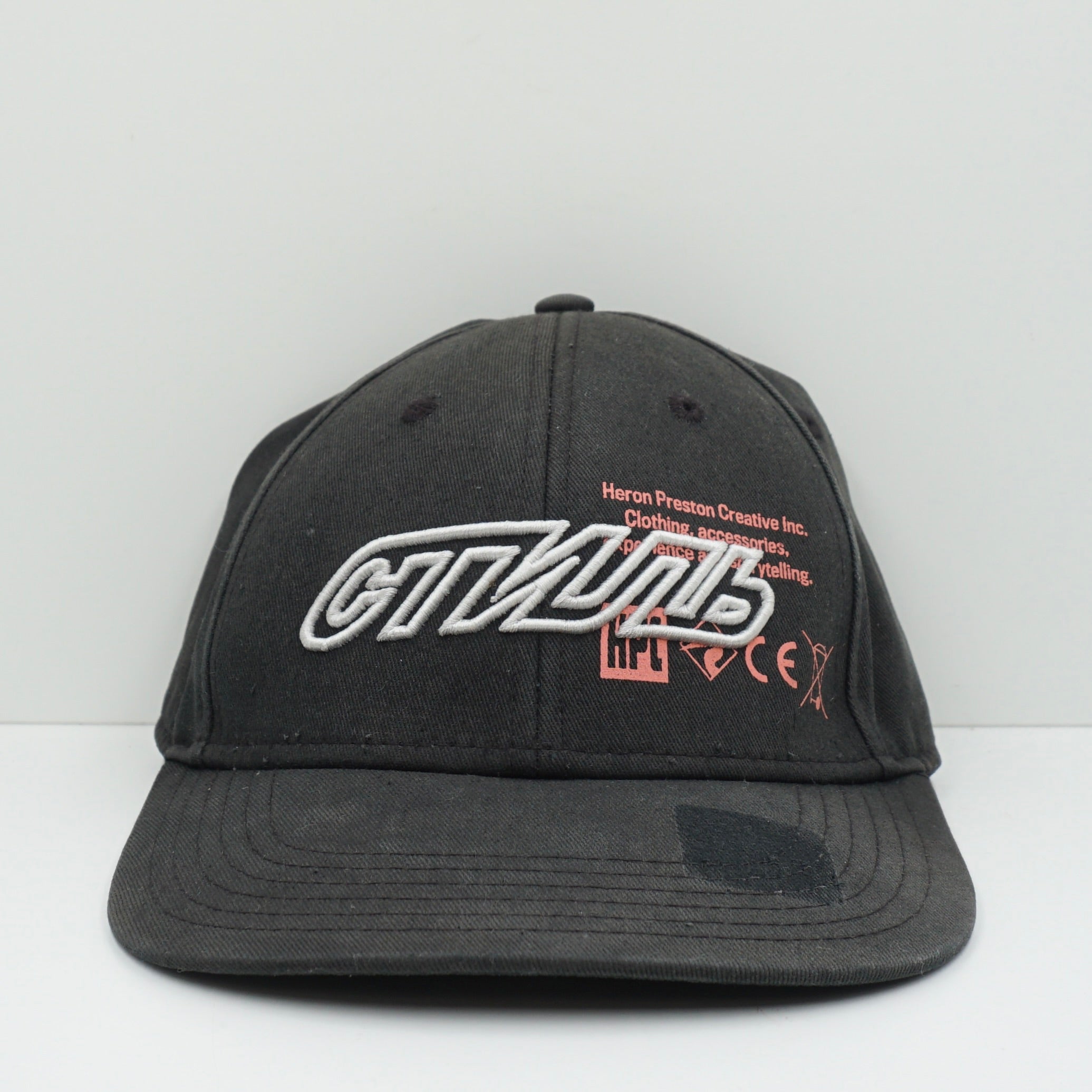 Heron Preston Cap Black/White