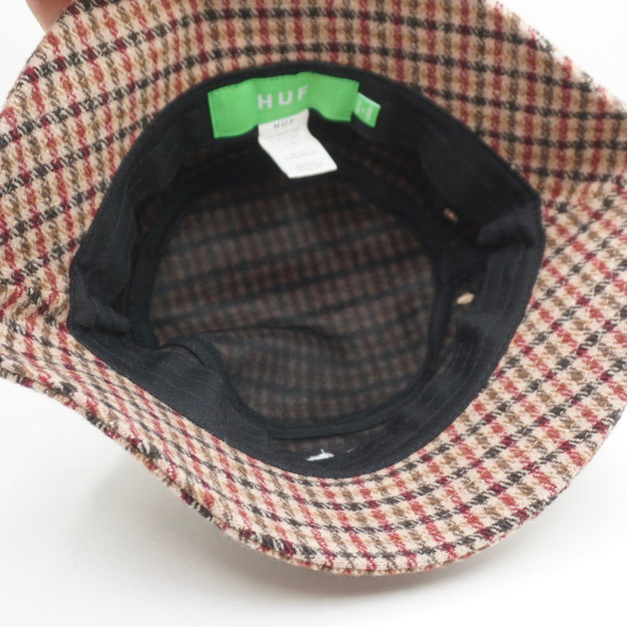 HUF Watson Tweed Bucket Brown