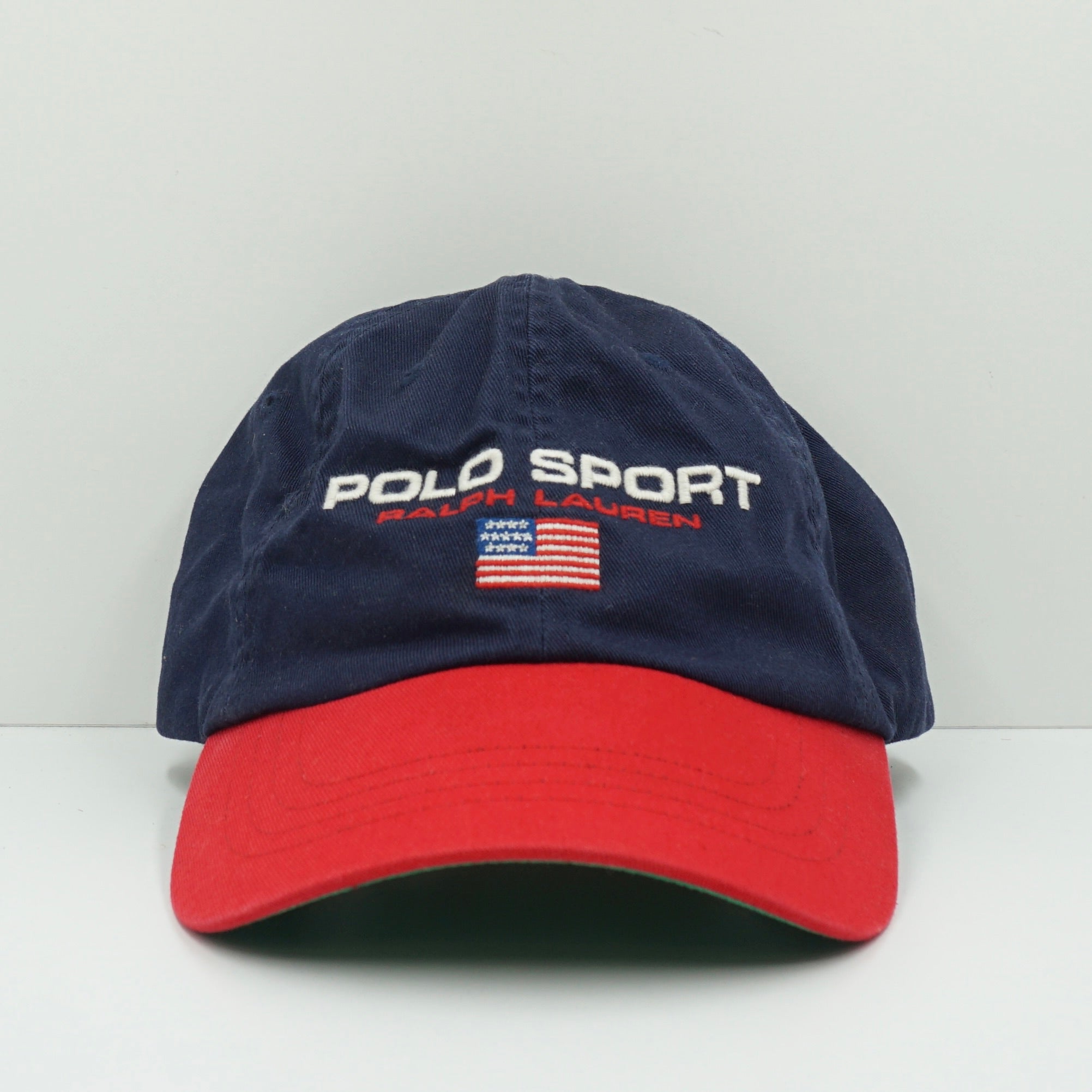 Polo Sport Ralph Lauren Navy Red Adjustable Cap