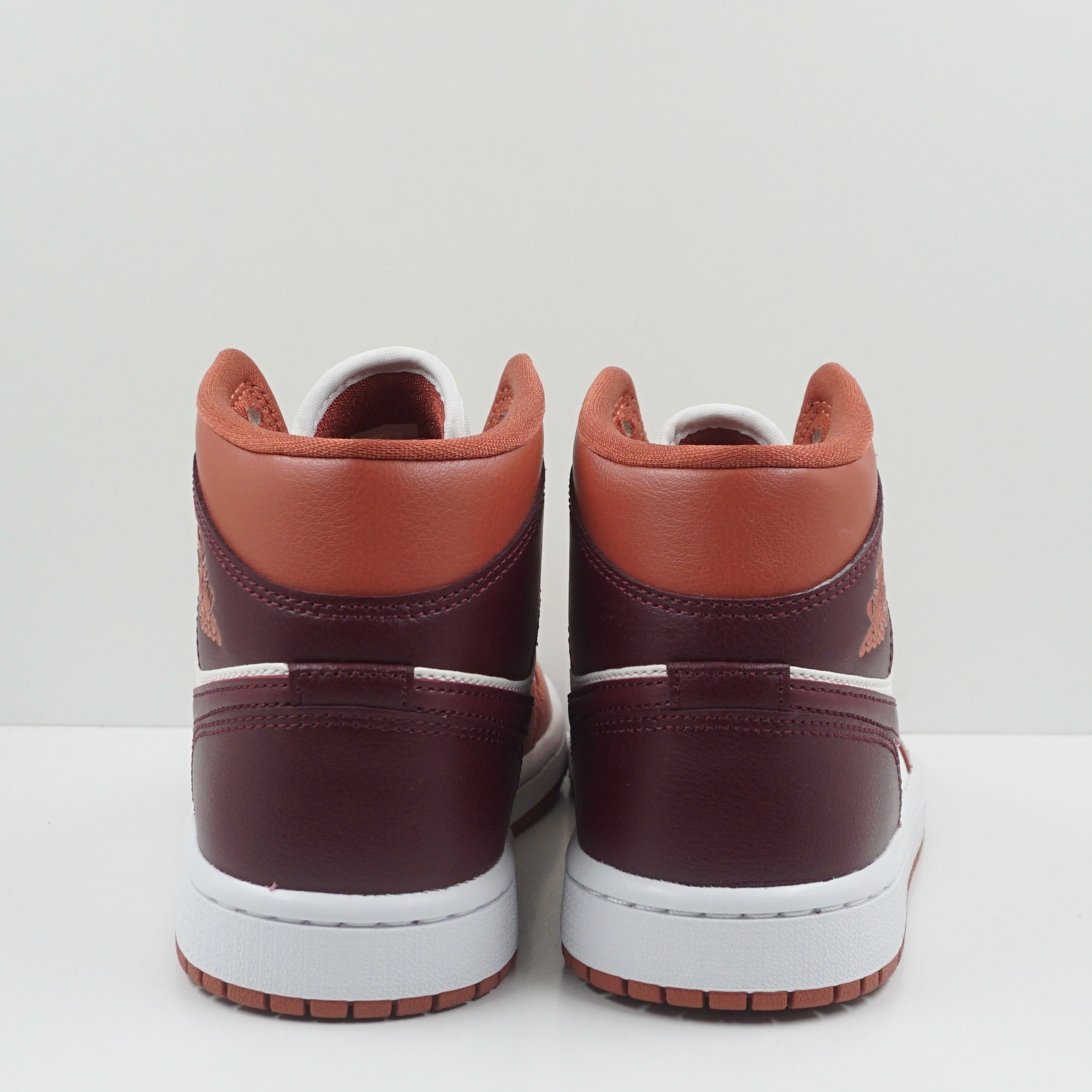 Jordan 1 Mid Dusty Peach Night Maroon (W)
