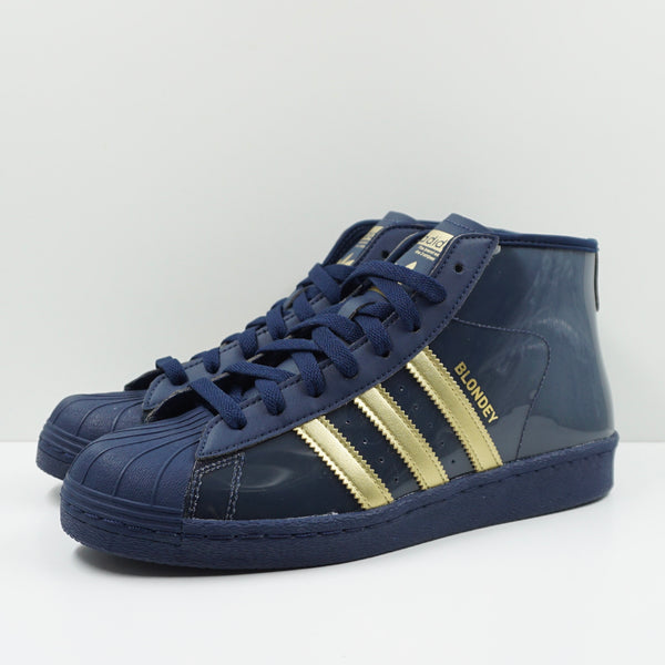 blondey adidas superstar blue